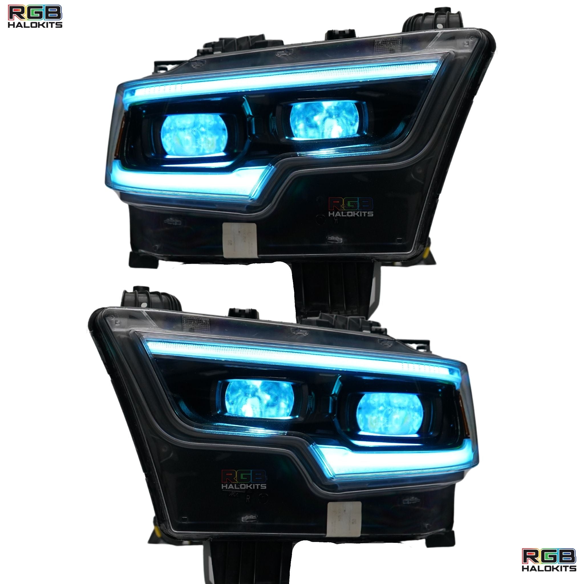 Ram 1500 / TRX RGBW DRL Boards (2019-2024) – Custom Multicolor LED Lighting by RGB Halo Kits