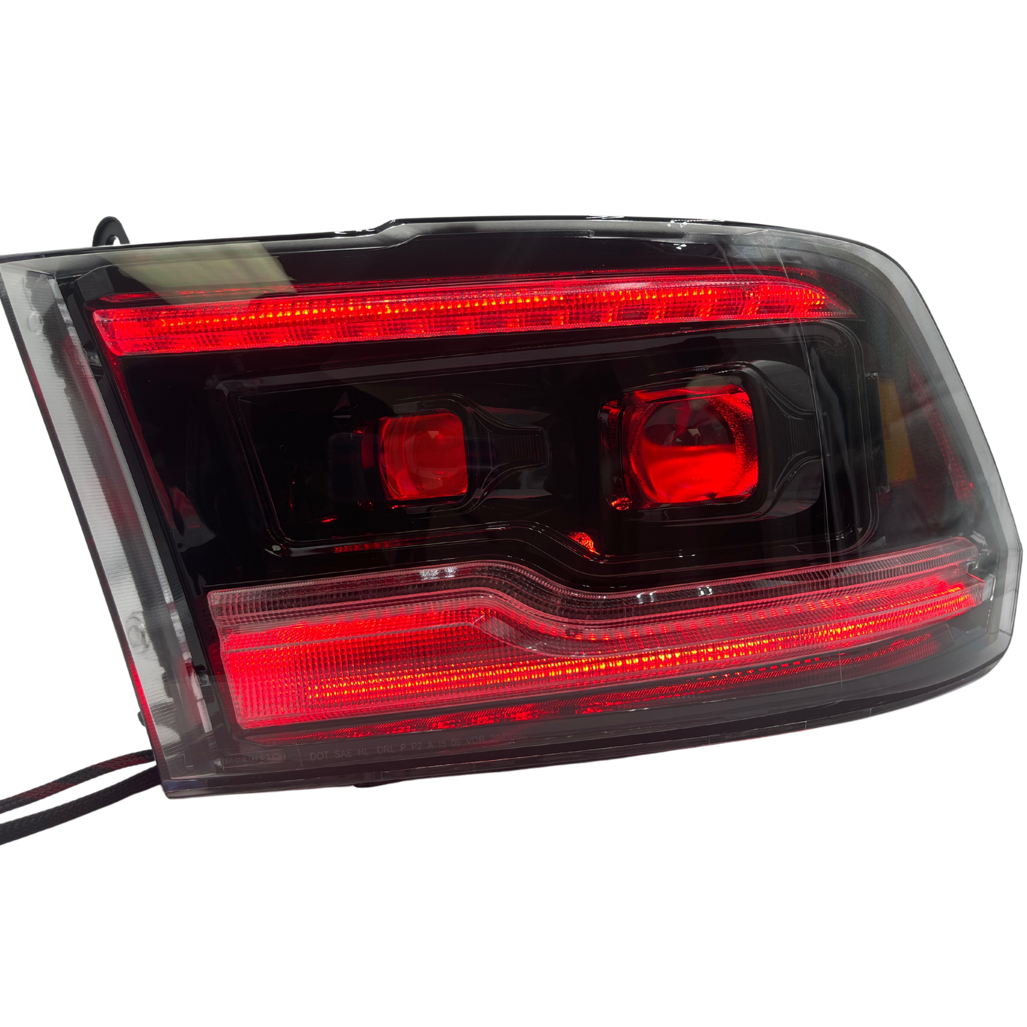 Ram 1500 / HD: Multicolor Flow Series Headlights w/ Demon eyes (2009-2024) | XB Morimoto – Custom Multicolor LED Lighting by RGB Halo Kits