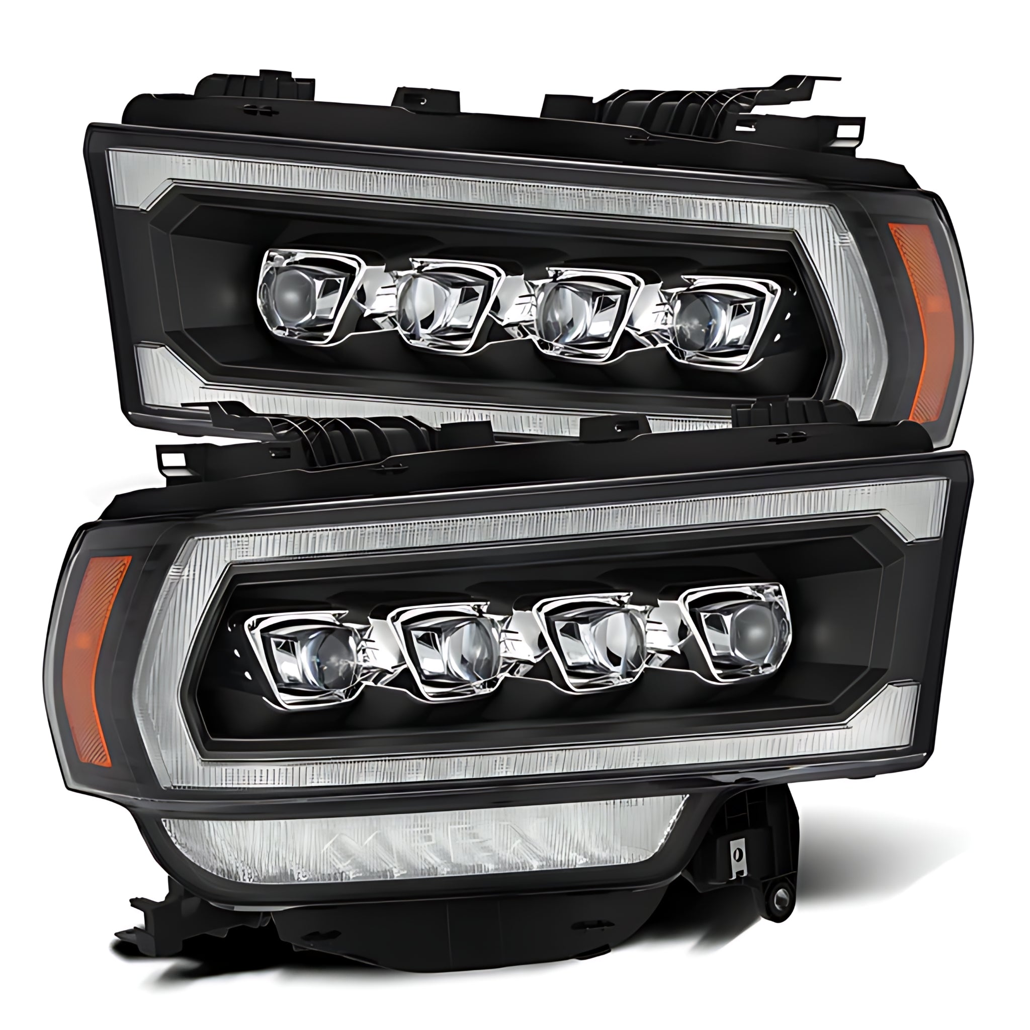Ram 2500/3500 (2019-2024) Headlights | Alpharex – Custom Multicolor LED Lighting by RGB Halo Kits