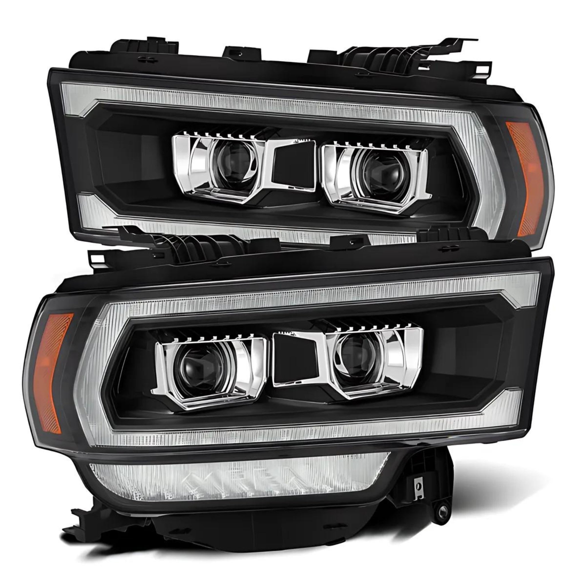Ram 2500/3500 (2019-2024) Headlights | Alpharex – Custom Multicolor LED Lighting by RGB Halo Kits