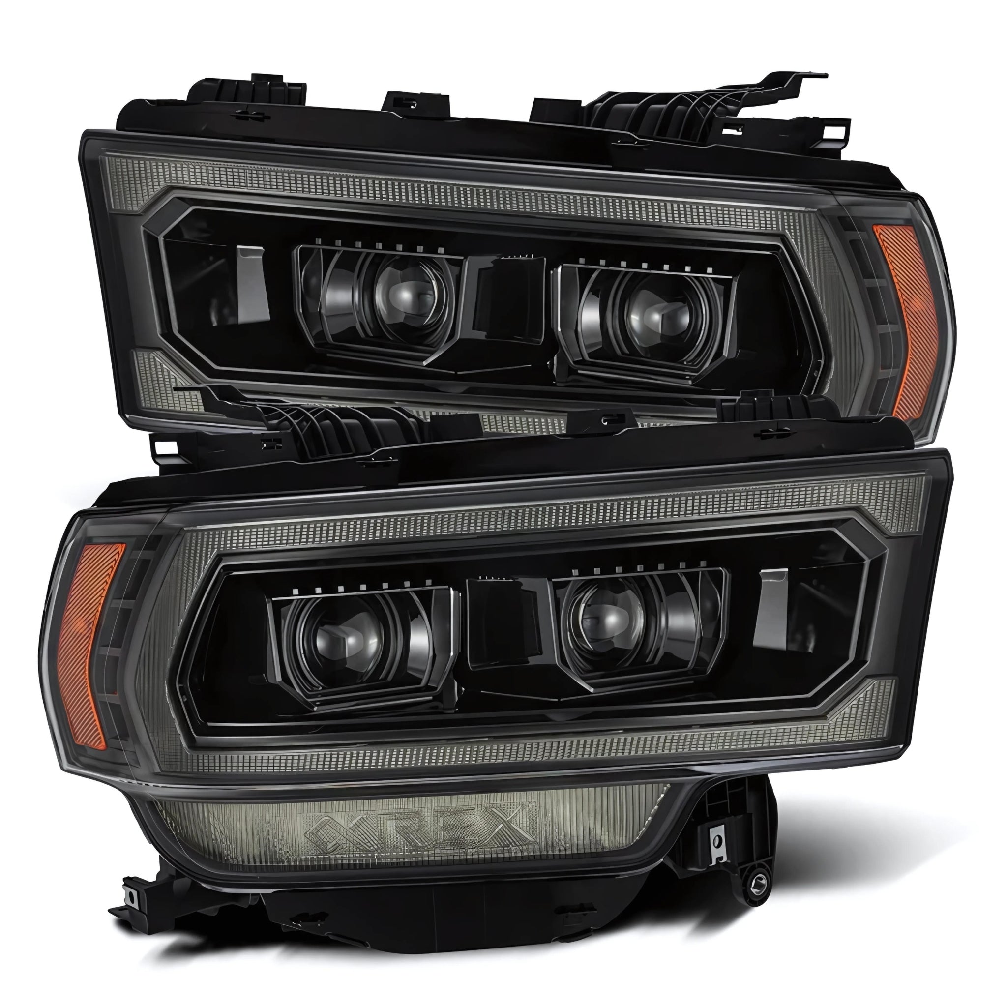 Ram 2500/3500 (2019-2024) Headlights | Alpharex – Custom Multicolor LED Lighting by RGB Halo Kits