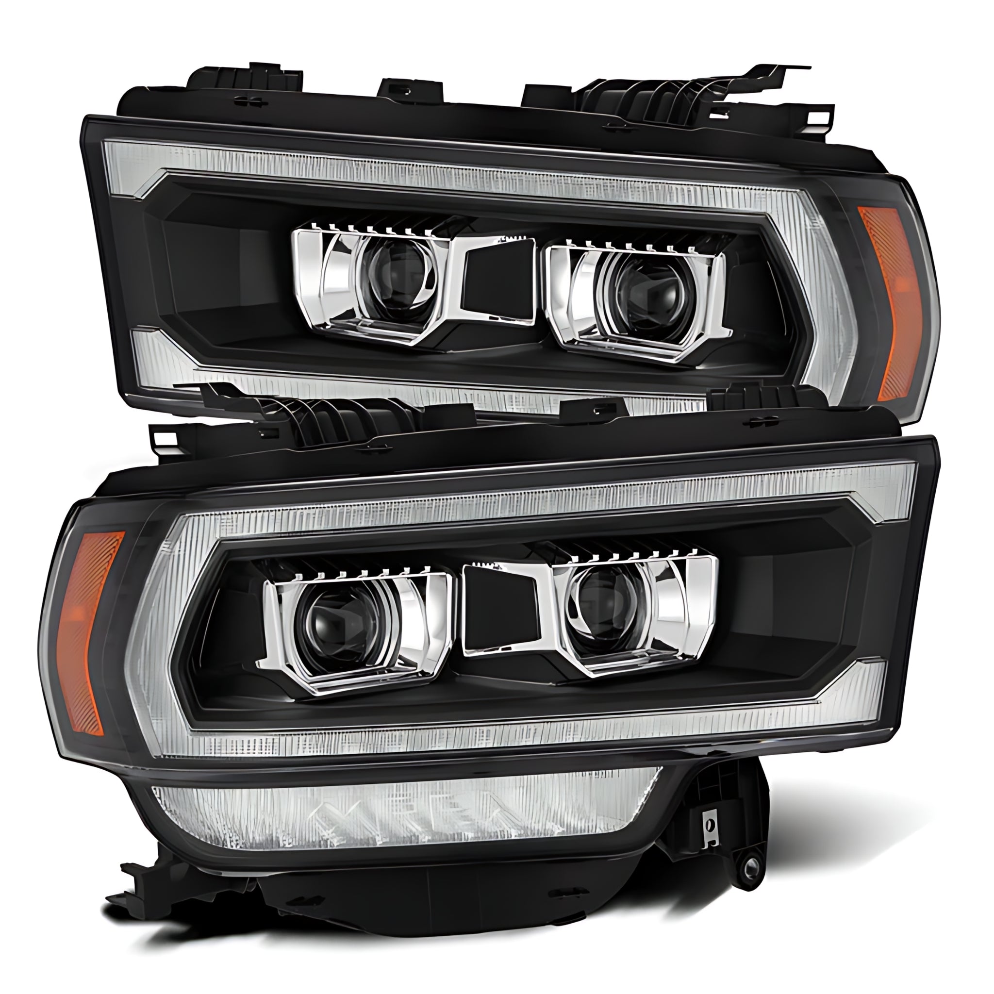 Ram 2500/3500 (2019-2024) Headlights | Alpharex – Custom Multicolor LED Lighting by RGB Halo Kits