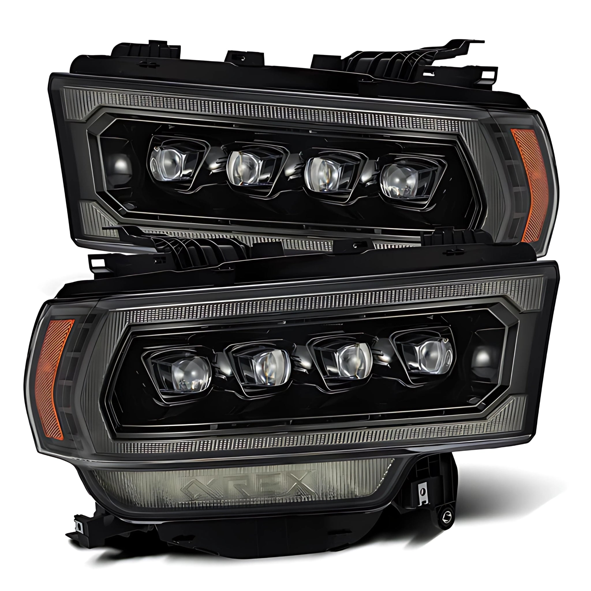 Ram 2500/3500 (2019-2024) Headlights | Alpharex – Custom Multicolor LED Lighting by RGB Halo Kits