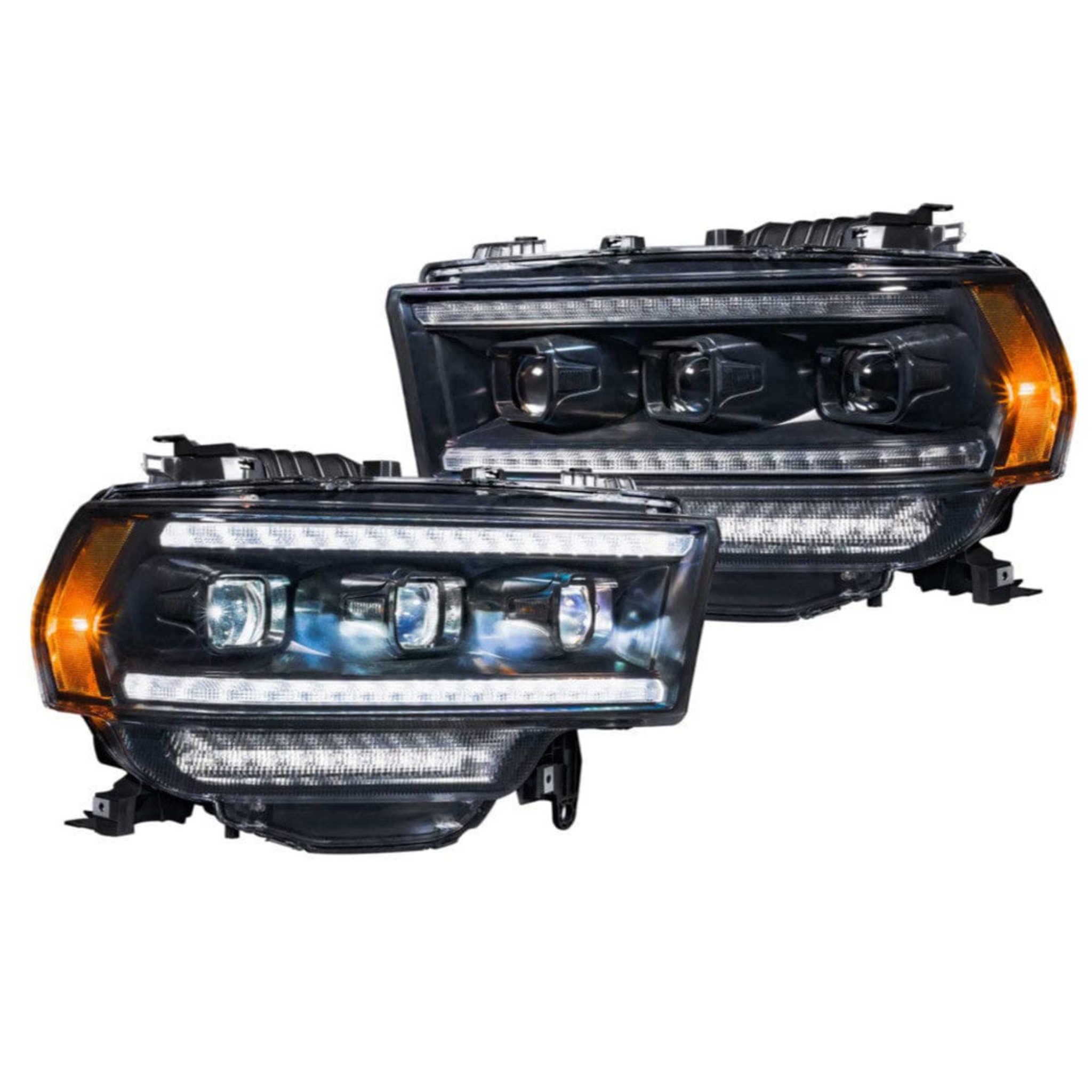 Ram HD: LED HEADLIGHTS (2019 - 2023) | XB – Custom Multicolor LED Lighting by RGB Halo Kits