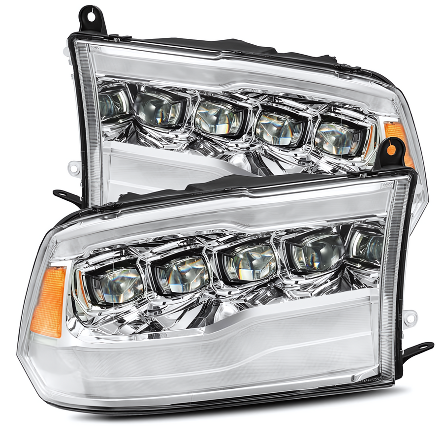 Ram Truck LED Projector Headlights (2009-2018) | Alpharex – Custom Multicolor LED Lighting by RGB Halo Kits