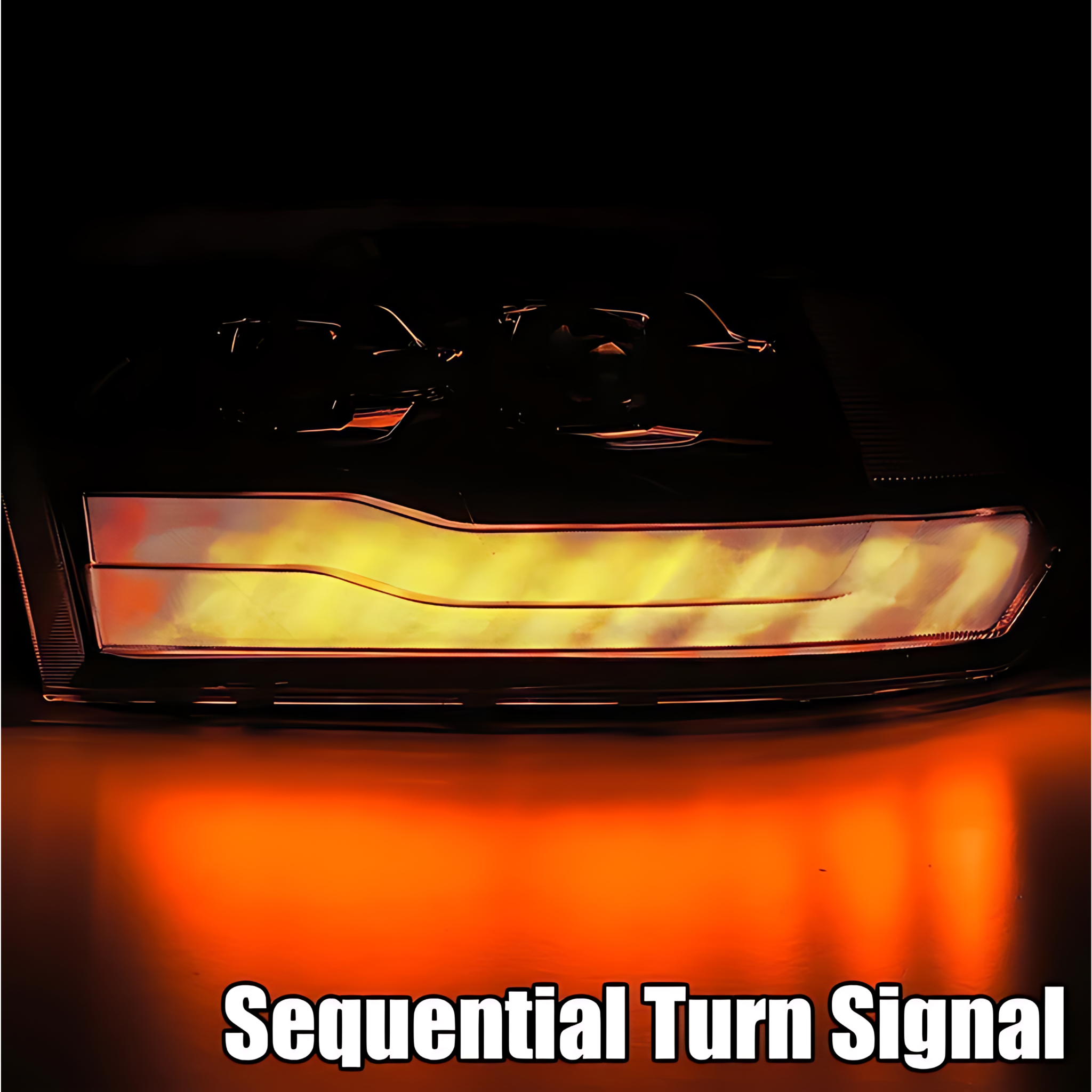 Ram Truck LED Projector Headlights (2009-2018) | Alpharex – Custom Multicolor LED Lighting by RGB Halo Kits