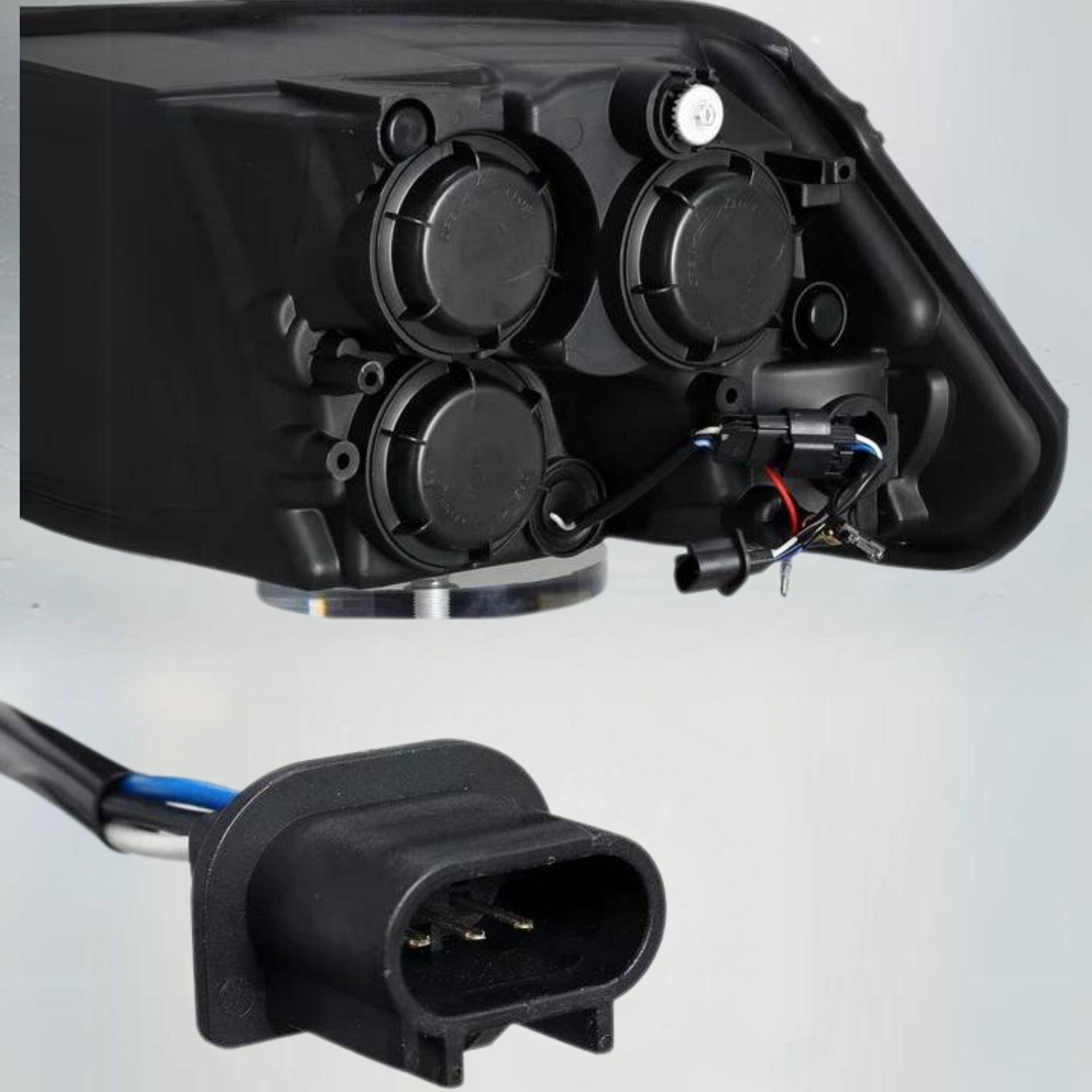 Ram Truck MK II PRO-Series Headlights (2009-2018) | Alpharex – Custom Multicolor LED Lighting by RGB Halo Kits