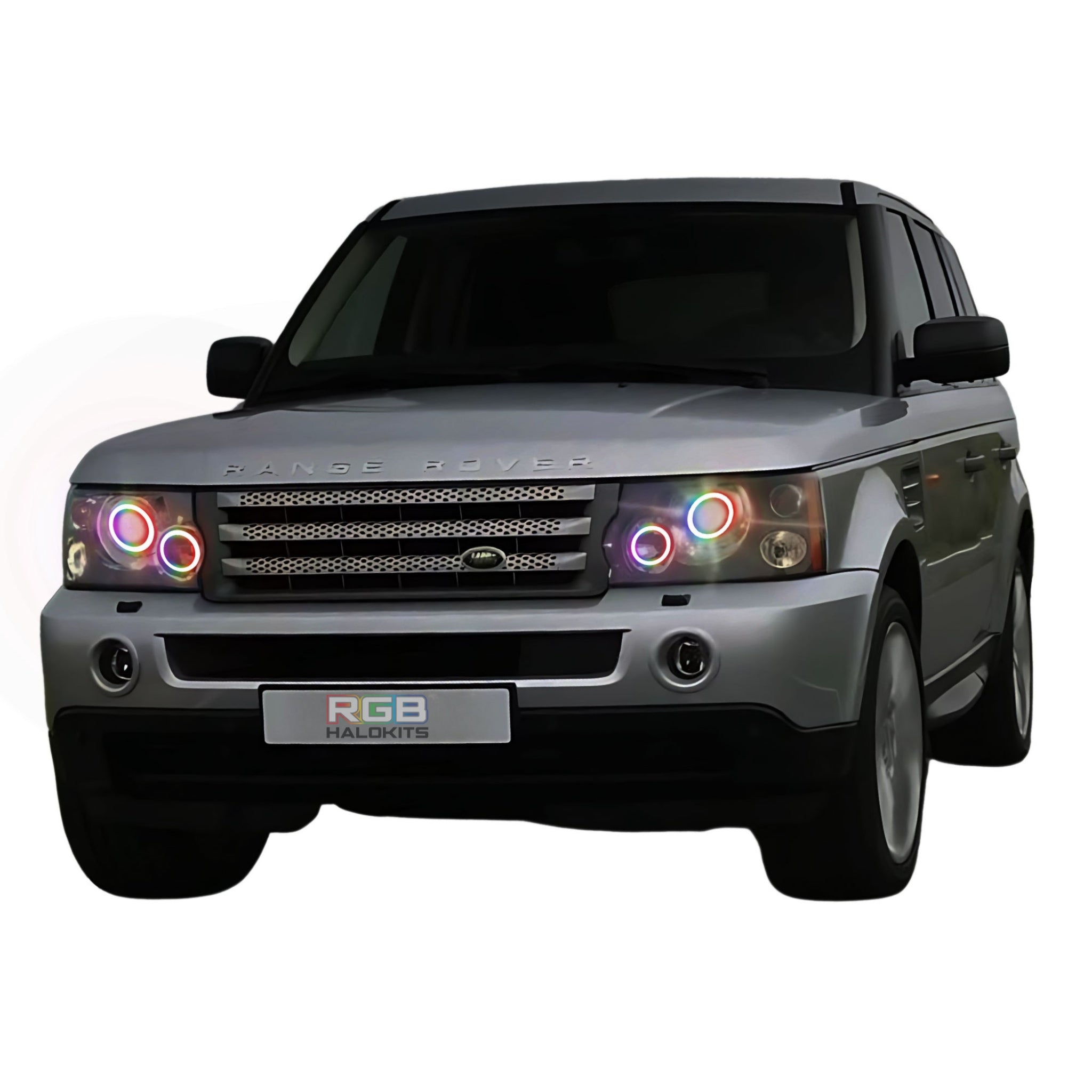 Range Rover Sport/ HSE Multicolor Halo Kit (2003-2009) – Custom Multicolor LED Lighting by RGB Halo Kits