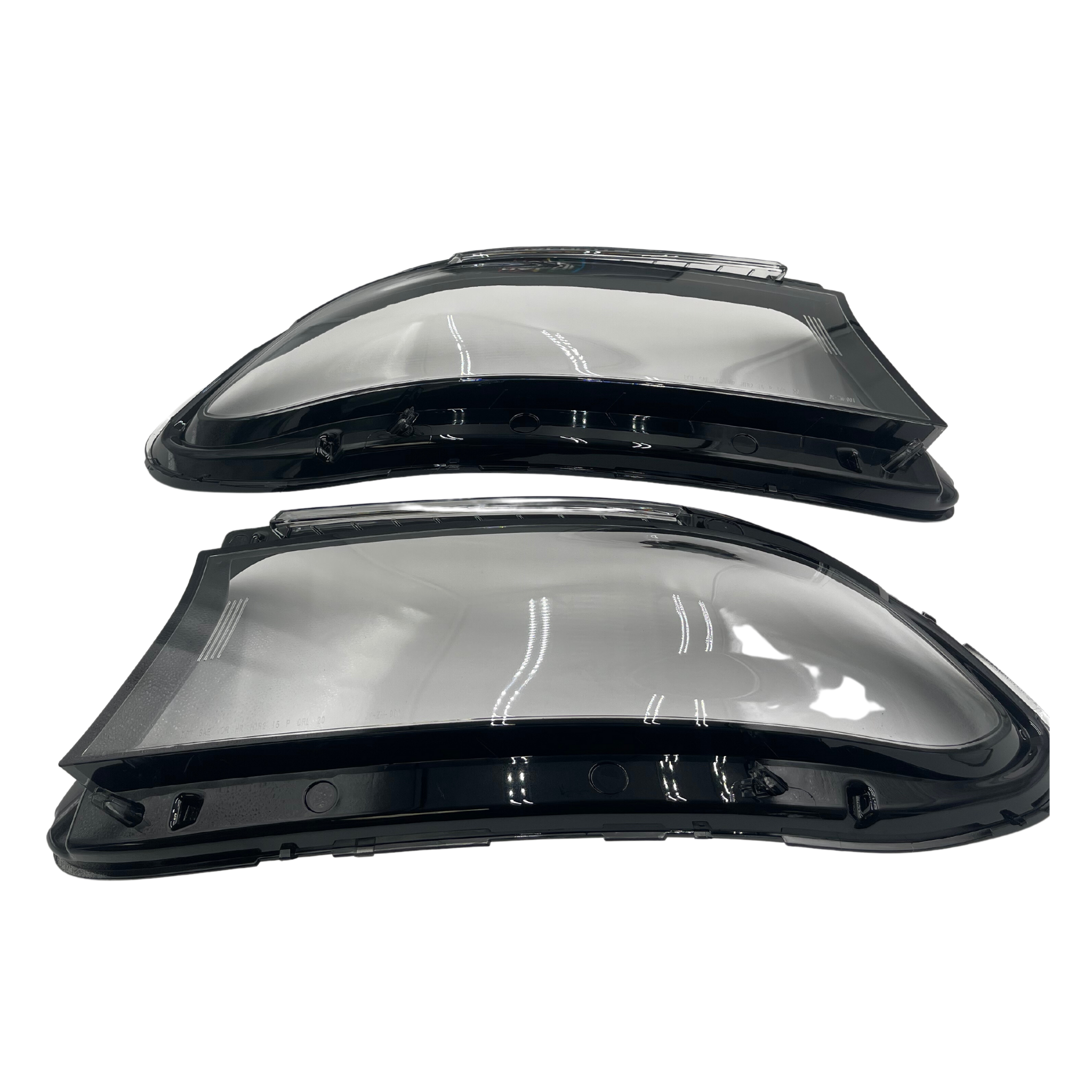 Replacement Headlights Lens (15-23 Dodge Charger) – Custom Multicolor LED Lighting by RGB Halo Kits