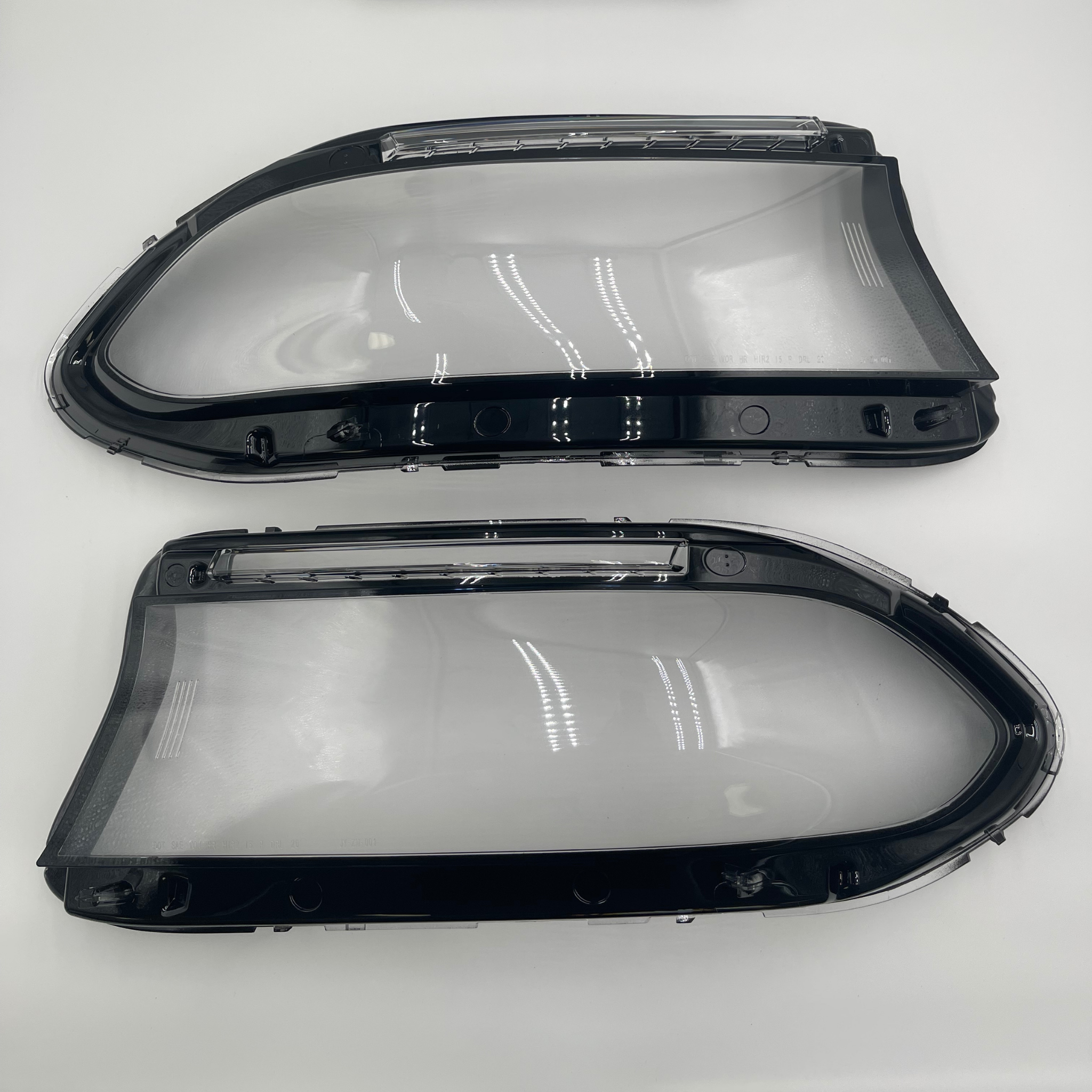 Replacement Headlights Lens (15-23 Dodge Charger) – Custom Multicolor LED Lighting by RGB Halo Kits