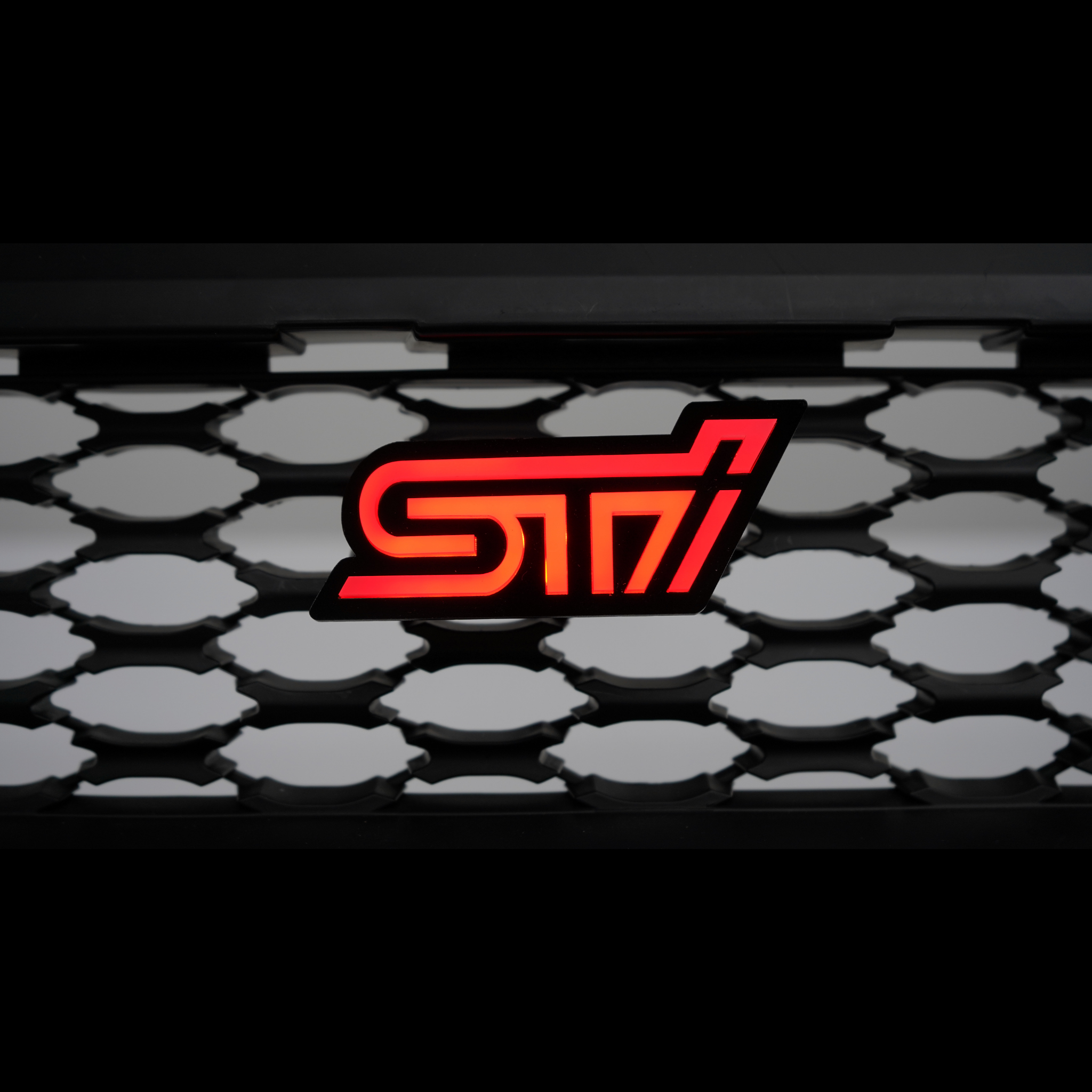 STI LED Badge: Multicolor Flow (2010-2023) | Lit Logos – Custom Multicolor LED Lighting by RGB Halo Kits