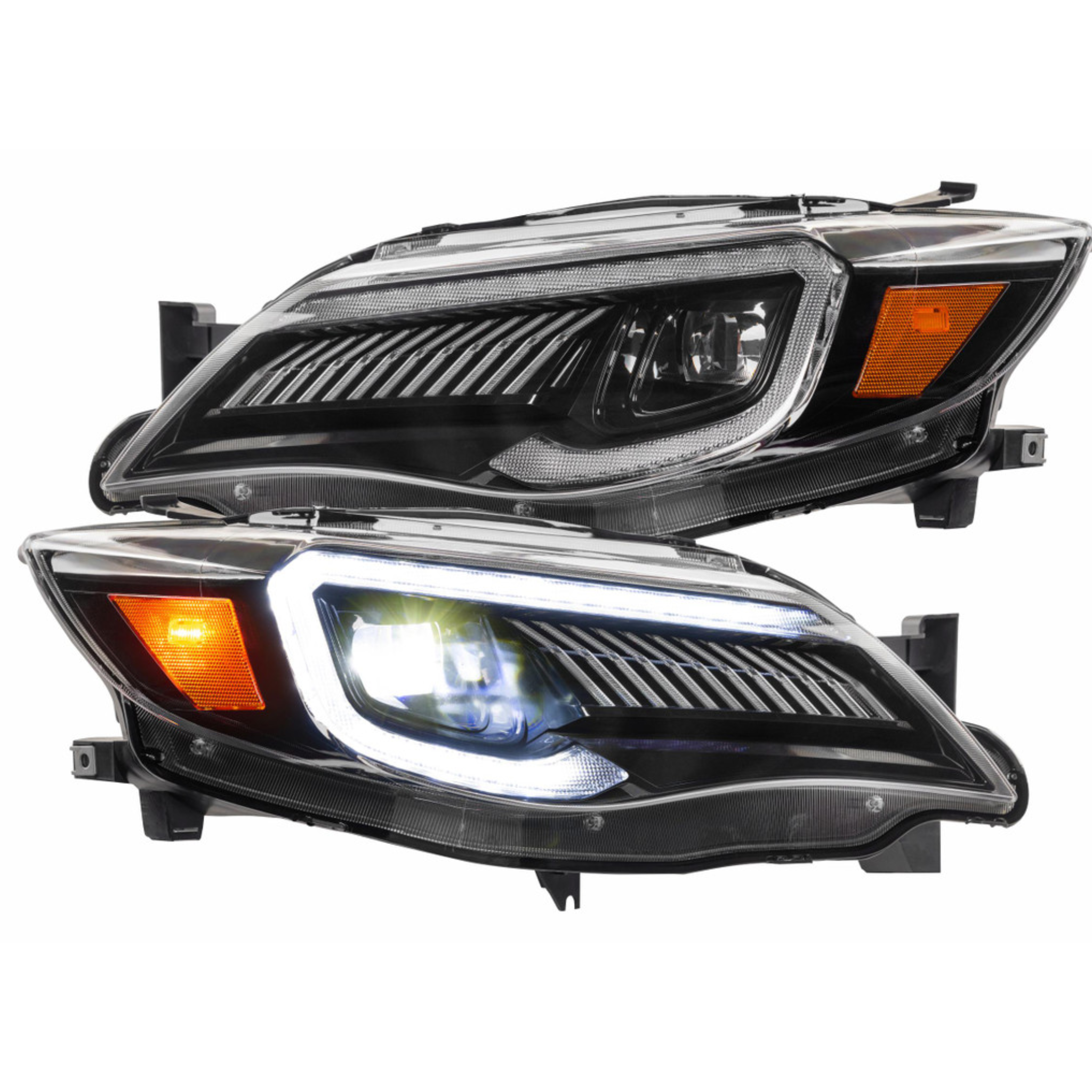 SUBARU IMPREZA WRX: XB LED HEADLIGHTS (2008 - 2014) – Custom Multicolor LED Lighting by RGB Halo Kits