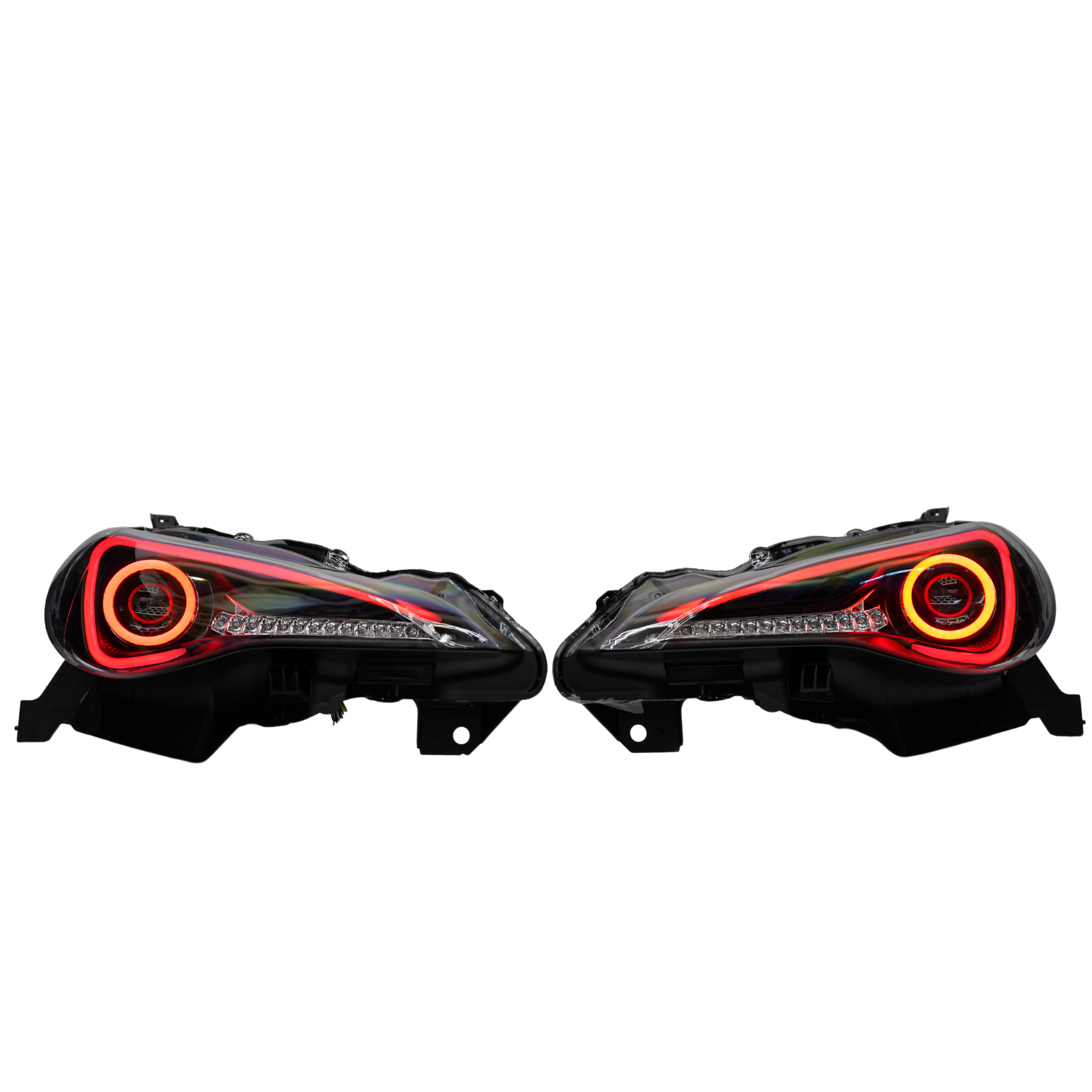 Scion FRS: Multicolor Flow Series Headlights (2012-2017) – Custom Multicolor LED Lighting by RGB Halo Kits