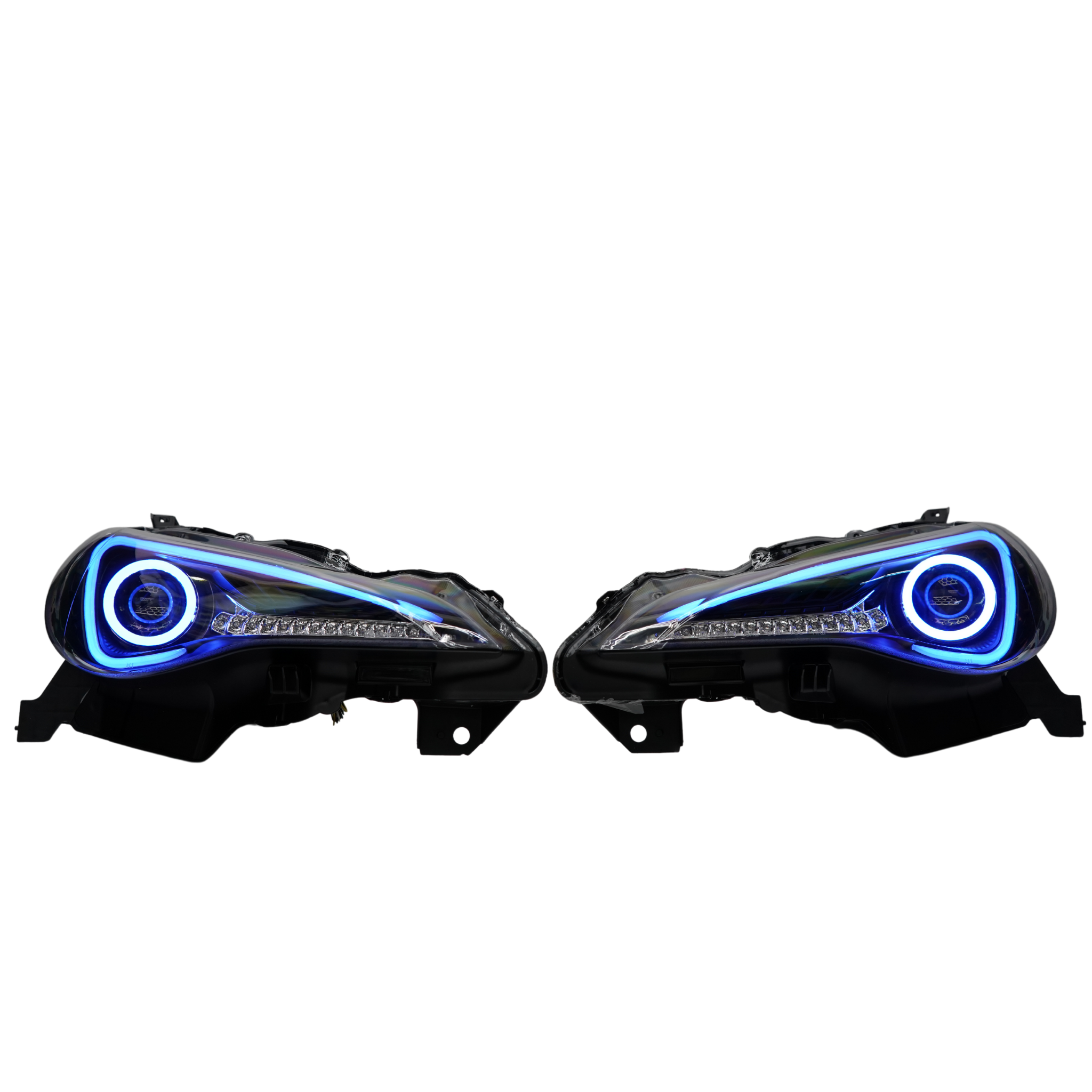 Scion FRS: Multicolor Flow Series Headlights (2012-2017) – Custom Multicolor LED Lighting by RGB Halo Kits
