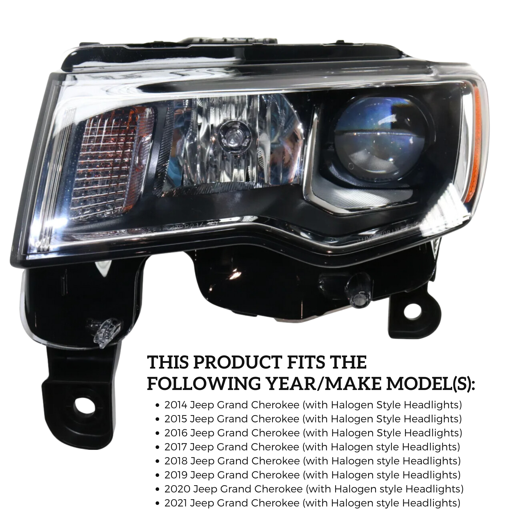 2014-2021 Jeep Grand Cherokee Multicolor Halo Kit