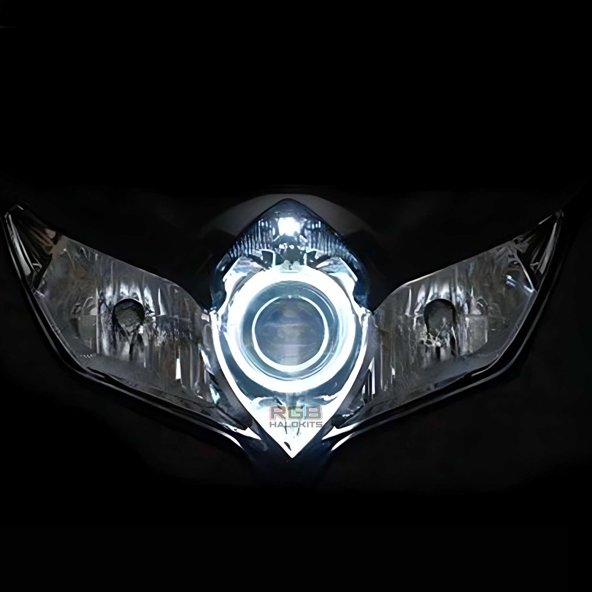 Suzuki GSXR 750 Motorcycle Multicolor Halo Kit (2007-2010) – Custom Multicolor LED Lighting by RGB Halo Kits