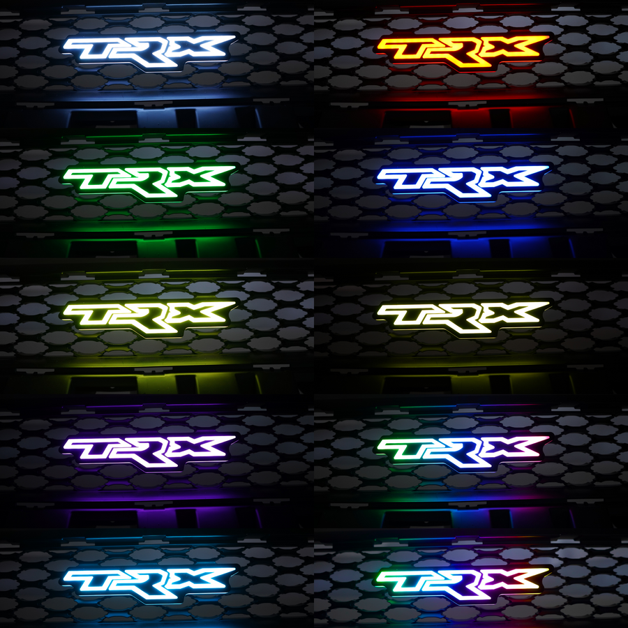 TRX LED Badge: (Multicolor Flow) – Custom Multicolor LED Lighting by RGB Halo Kits