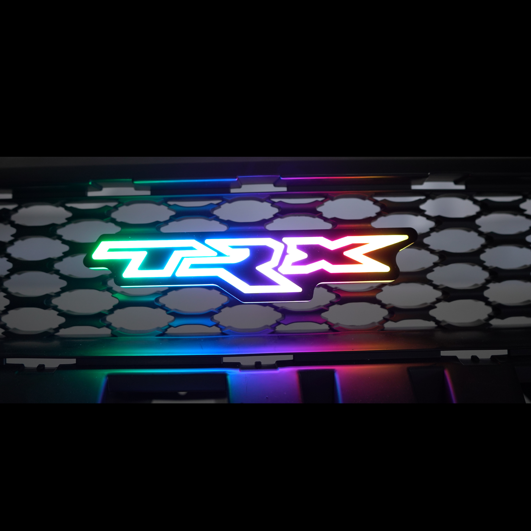 TRX LED Badge: (Multicolor Flow) – Custom Multicolor LED Lighting by RGB Halo Kits