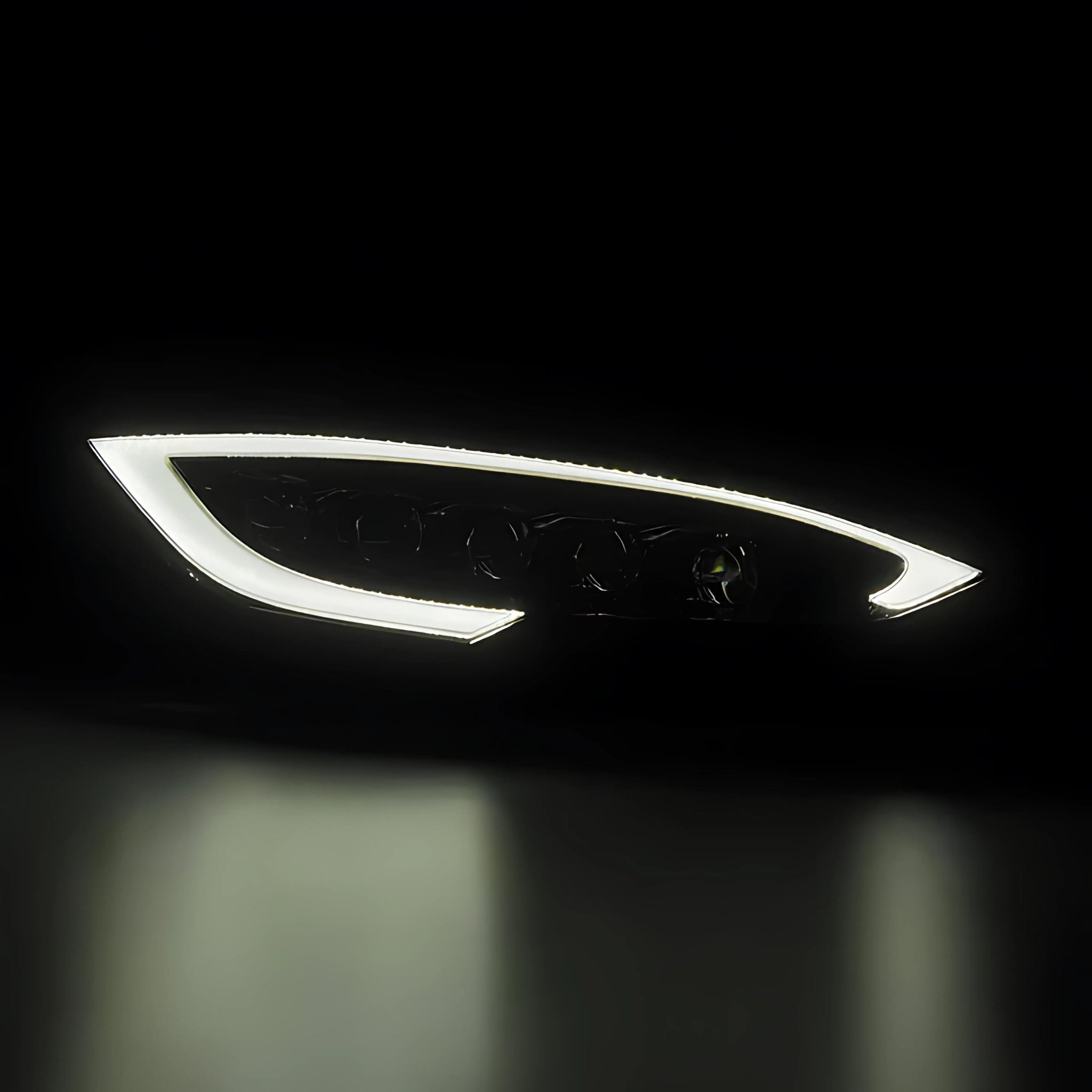 Tesla Model S Headlights (2012-2021) | Alpharex – Custom Multicolor LED Lighting by RGB Halo Kits