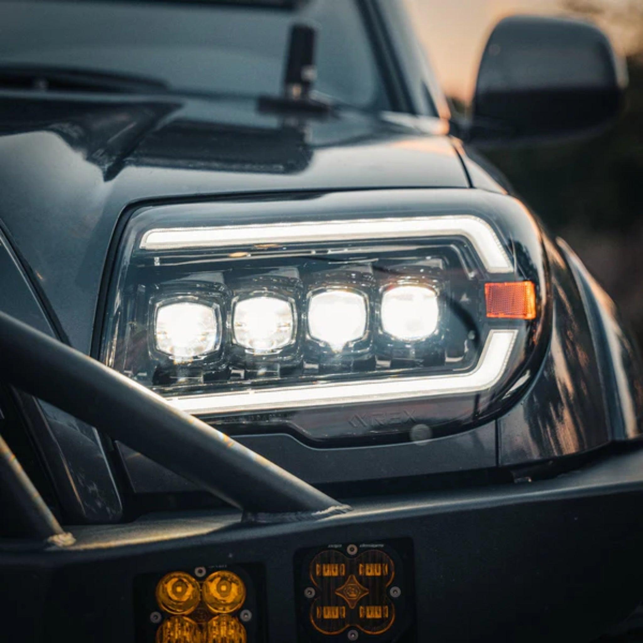 Toyota 4Runner Headlights (2003-2009) | Alpharex – Custom Multicolor LED Lighting by RGB Halo Kits