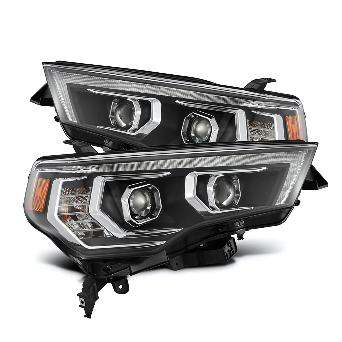 Toyota 4Runner MK II Headlights (2014-2023) | Alpharex – Custom Multicolor LED Lighting by RGB Halo Kits
