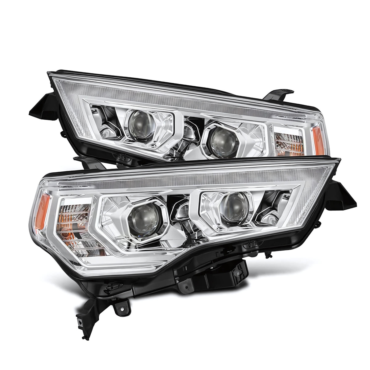 Toyota 4Runner MK II Headlights (2014-2023) | Alpharex – Custom Multicolor LED Lighting by RGB Halo Kits