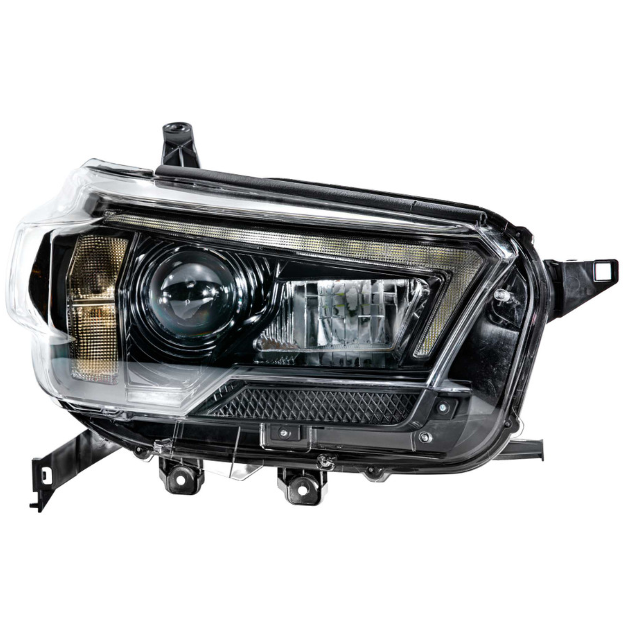 Toyota 4Runner: Multicolor Flow Series Headlights (2010-2013) | XB Hybrid Morimoto – Custom Multicolor LED Lighting by RGB Halo Kits
