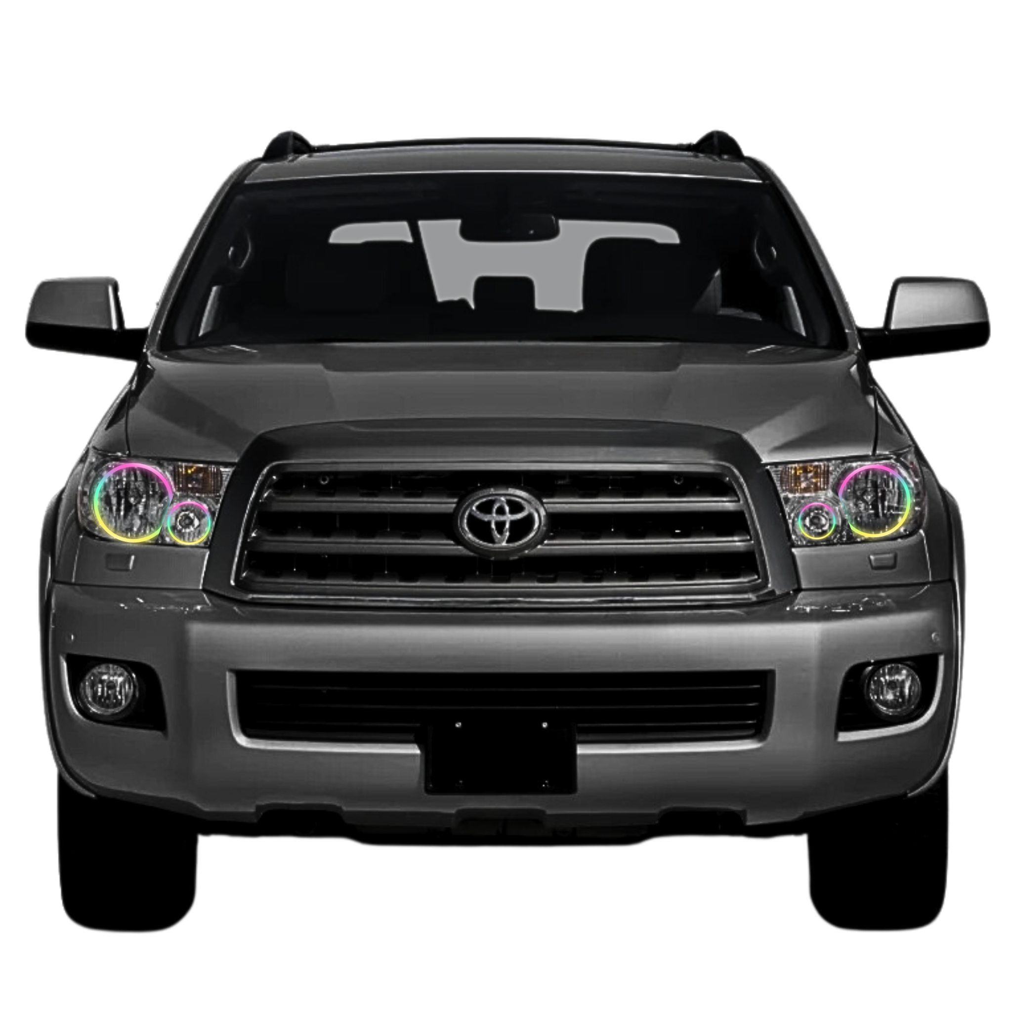 Toyota Sequoia Multicolor Halo Kit (2008-2016) – Custom Multicolor LED Lighting by RGB Halo Kits