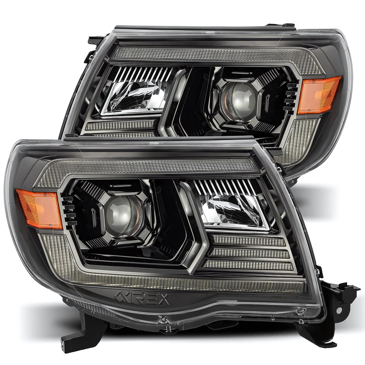 Toyota Tacoma Headlights (2005-2011) | Alpharex – Custom Multicolor LED Lighting by RGB Halo Kits