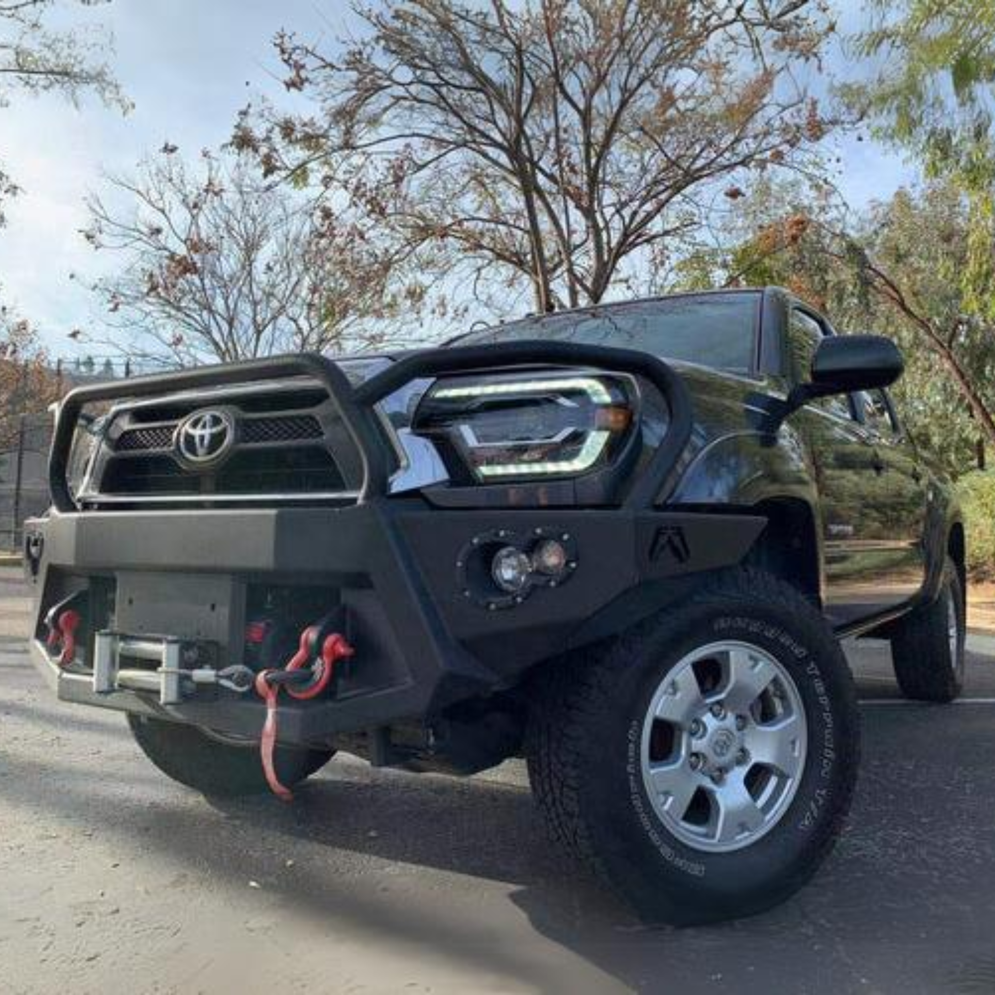 Toyota Tacoma Headlights (2012-2015) | Alpharex – Custom Multicolor LED Lighting by RGB Halo Kits