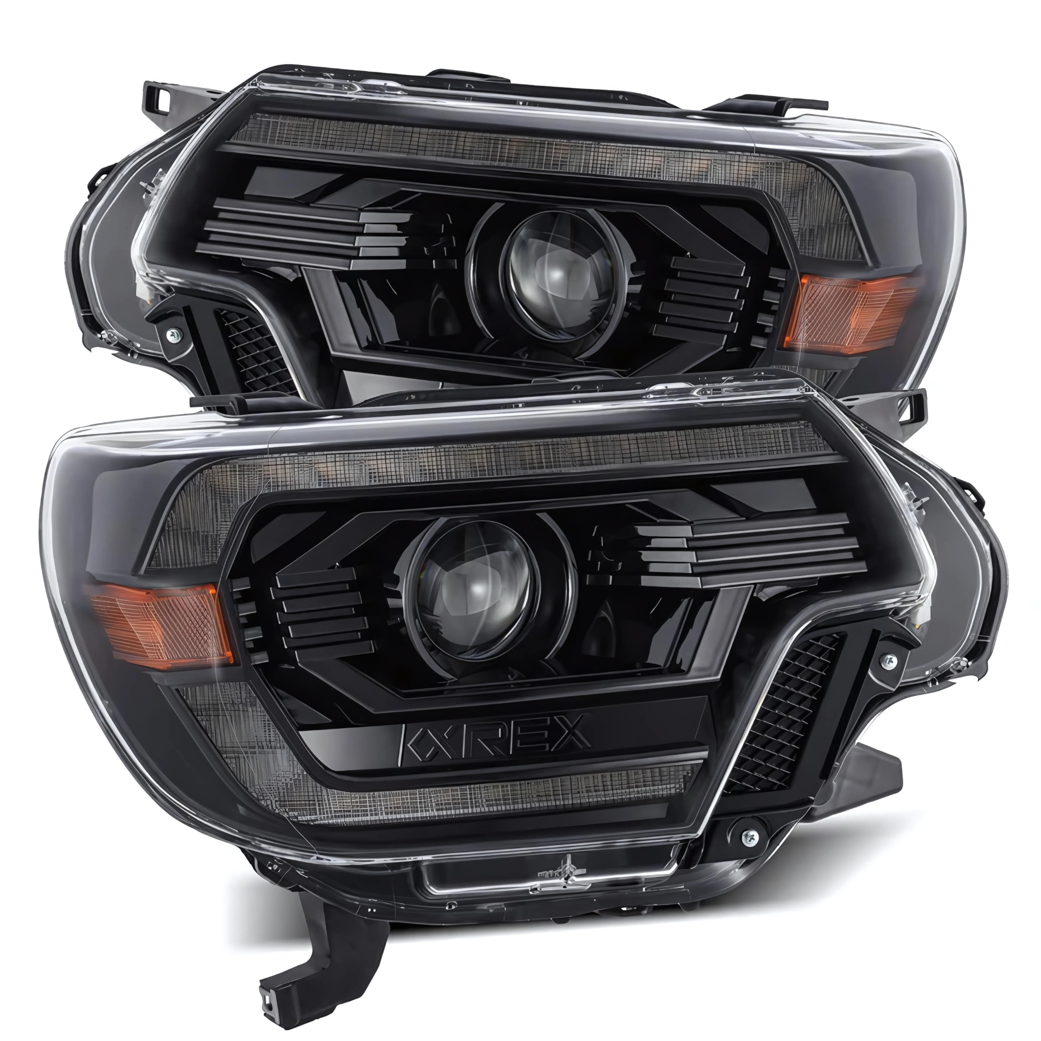 Toyota Tacoma Headlights (2012-2015) | Alpharex – Custom Multicolor LED Lighting by RGB Halo Kits