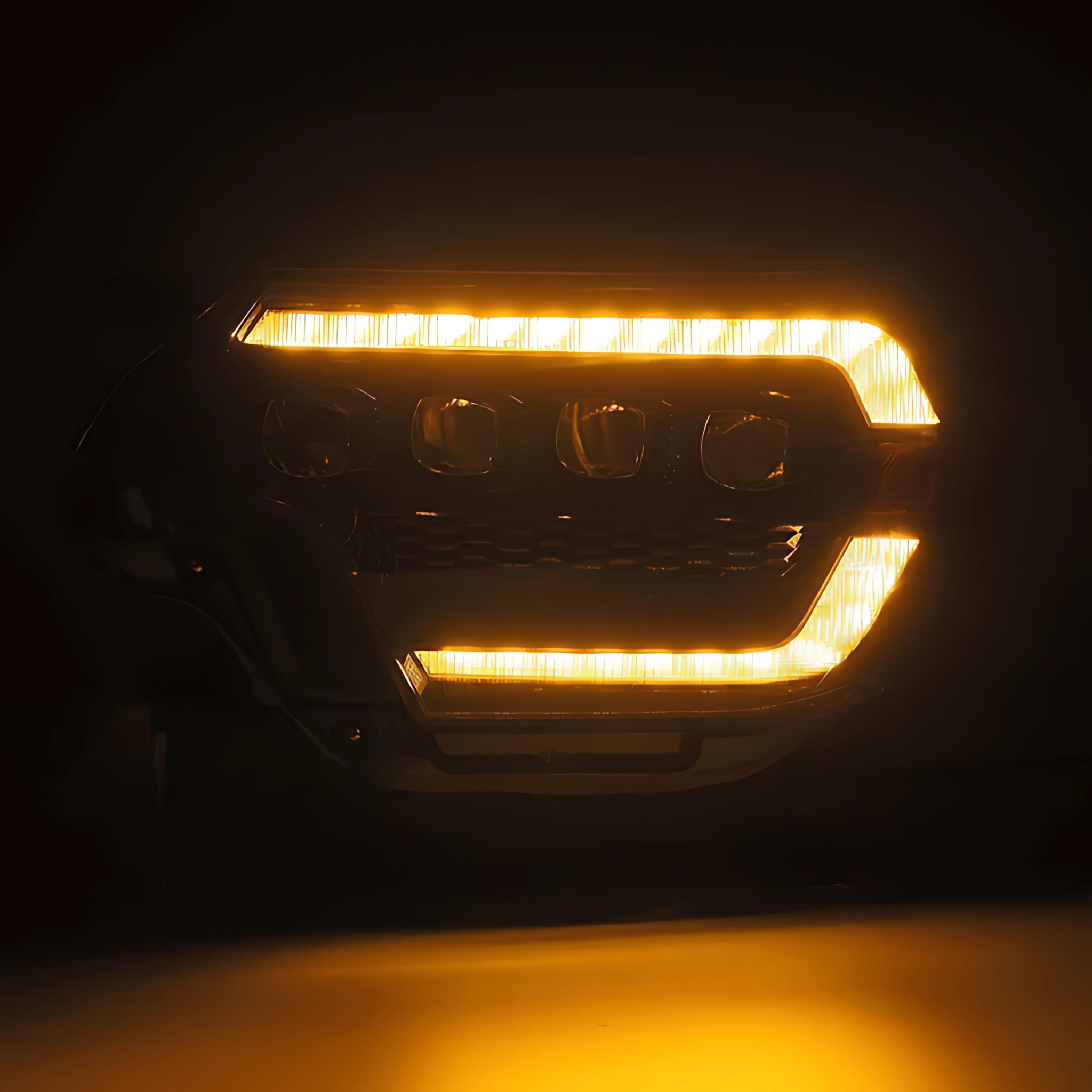 Toyota Tacoma Headlights (2012-2015) | Alpharex – Custom Multicolor LED Lighting by RGB Halo Kits