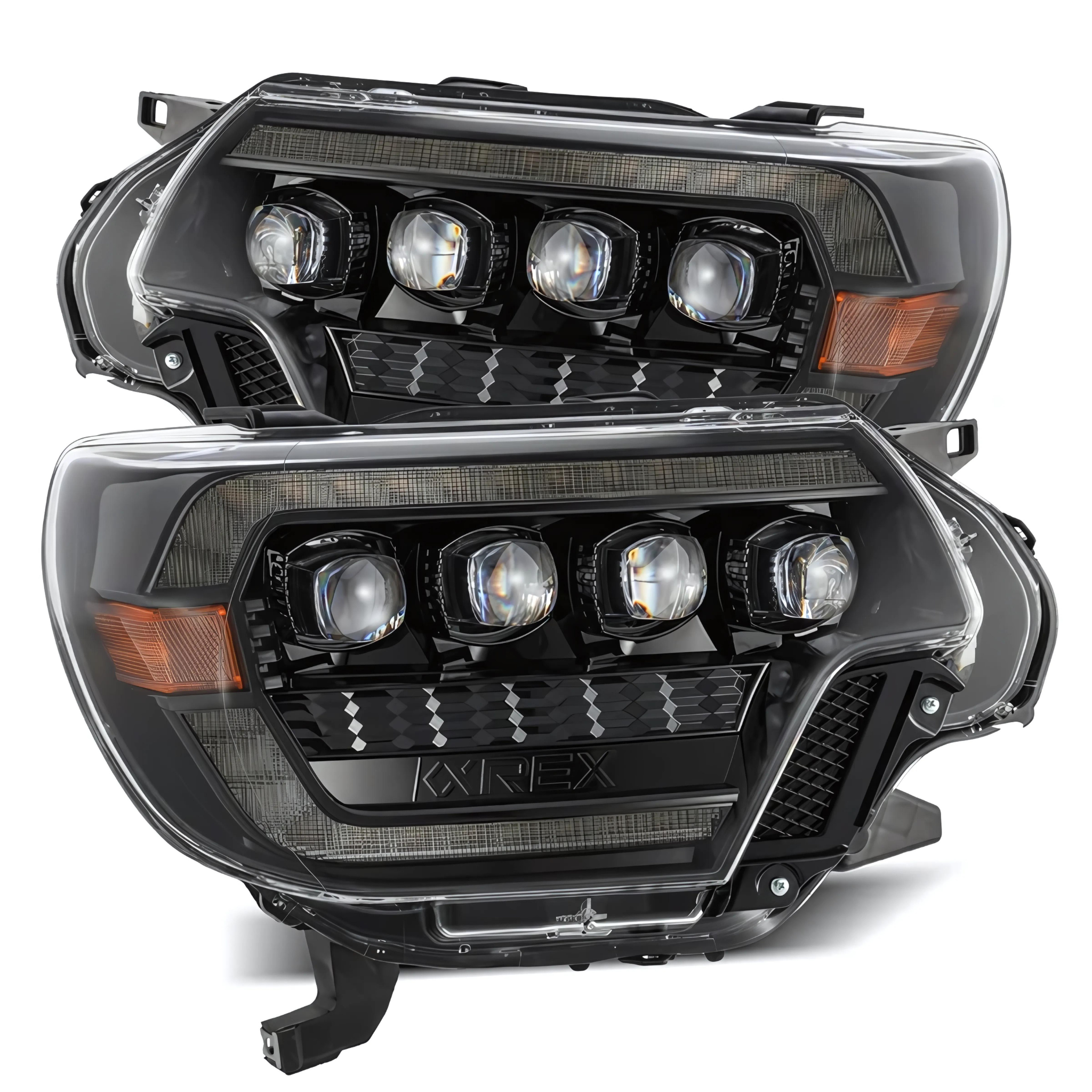Toyota Tacoma Headlights (2012-2015) | Alpharex – Custom Multicolor LED Lighting by RGB Halo Kits