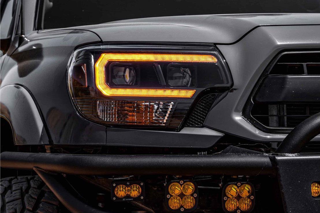 Toyota Tacoma: LED HEADLIGHTS (2012 - 2015) | XB Hybrid – Custom Multicolor LED Lighting by RGB Halo Kits