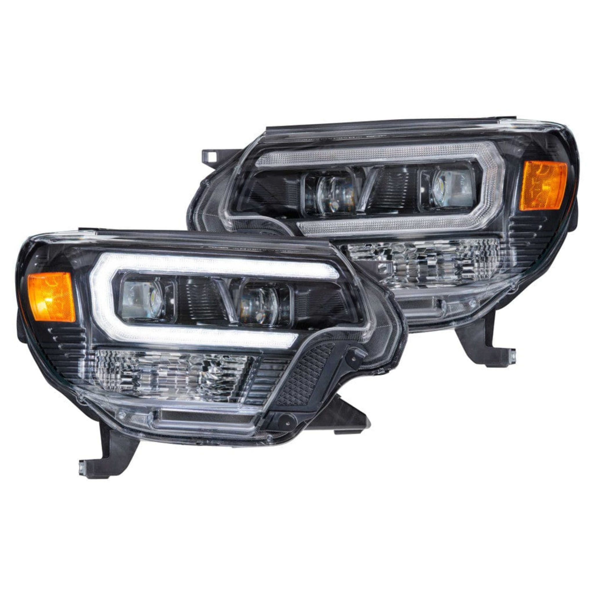 Toyota Tacoma: LED HEADLIGHTS (2012 - 2015) | XB Hybrid – Custom Multicolor LED Lighting by RGB Halo Kits