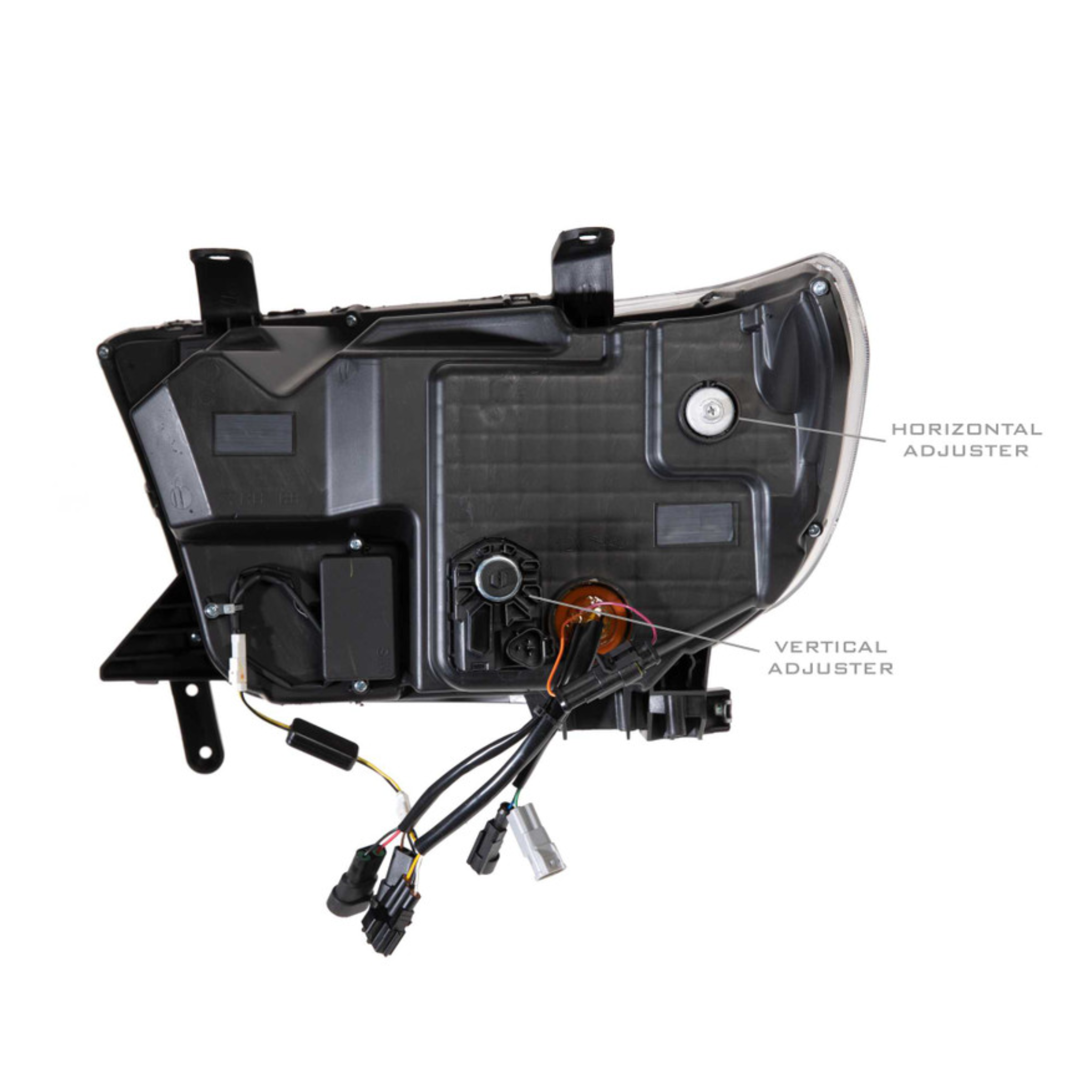 Toyota Tundra / Sequoia: Multicolor Flow Series Headlights (2007-2013) | XB Morimoto – Custom Multicolor LED Lighting by RGB Halo Kits