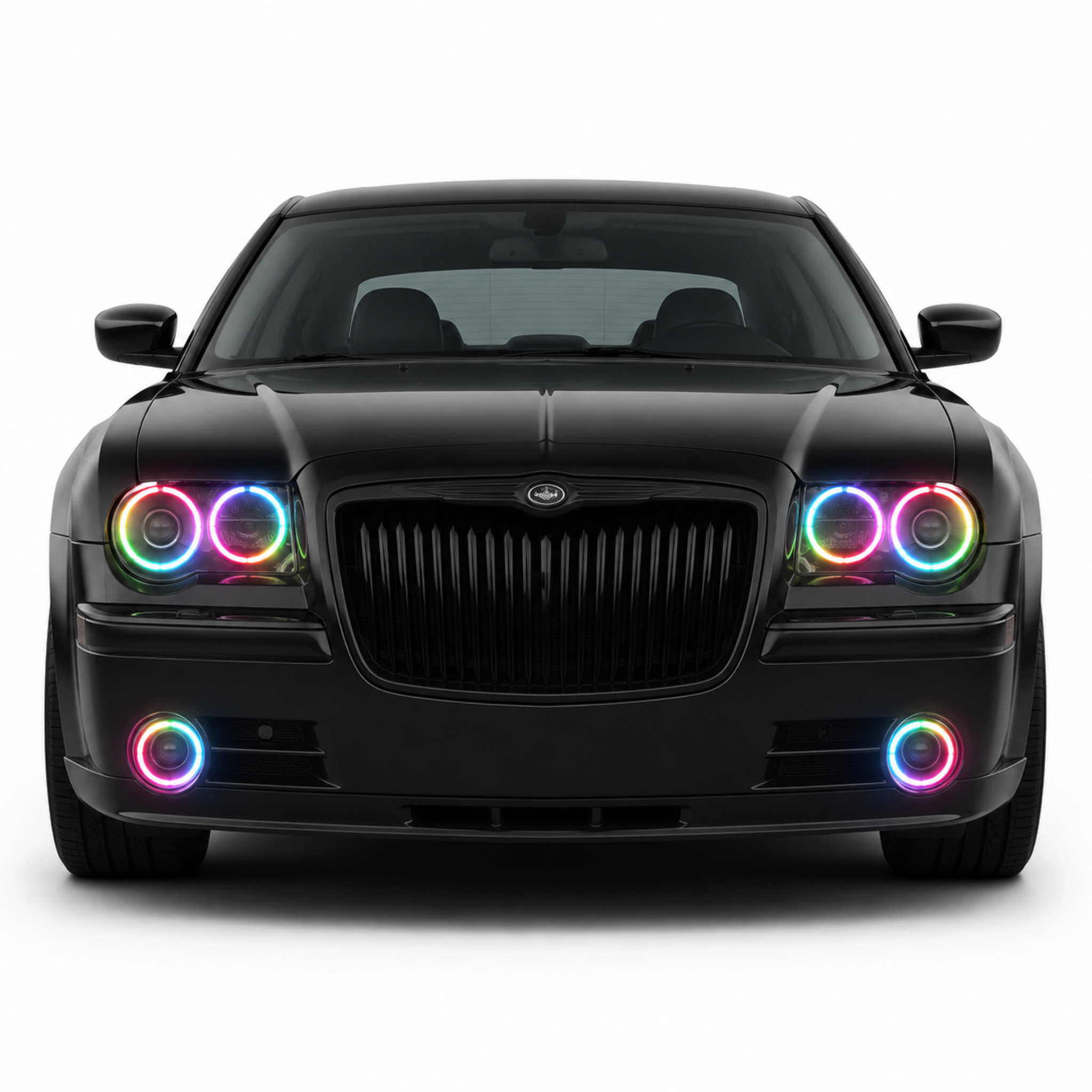 Chrysler 300C/SRT Headlight Multicolor Halo Kit (2005-2010)