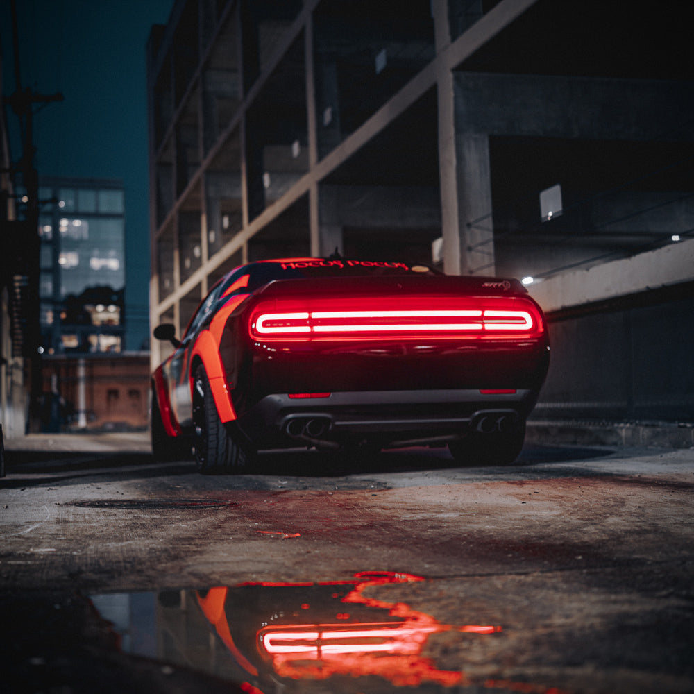 HRS 2015-23 Dodge Challenger LED Tail Lights - The Elite Series
