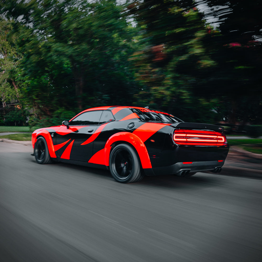 HRS 2015-23 Dodge Challenger LED Tail Lights - The Elite Series