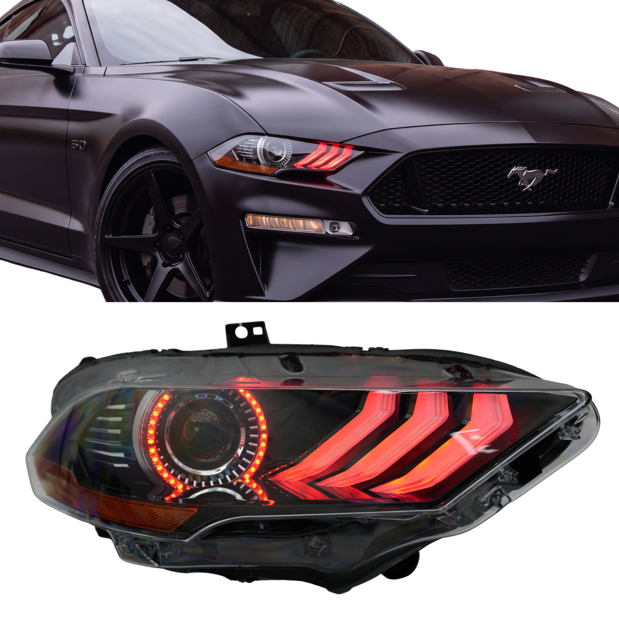 Ford Mustang Flow Series DRL Boards (2018-2023)