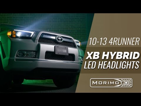 Toyota 4RUNNER: LED HEADLIGHTS (2010 - 2013) | XB Hybrid – Custom Multicolor LED Lighting by RGB Halo Kits
