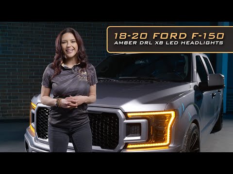 Ford F150: LED Headlights (2018 - 2020) | XB – Custom Multicolor LED Lighting by RGB Halo Kits