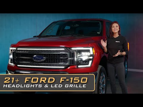 Ford F-150: LED HEADLIGHTS (2021 - 2023) | XB – Custom Multicolor LED Lighting by RGB Halo Kits