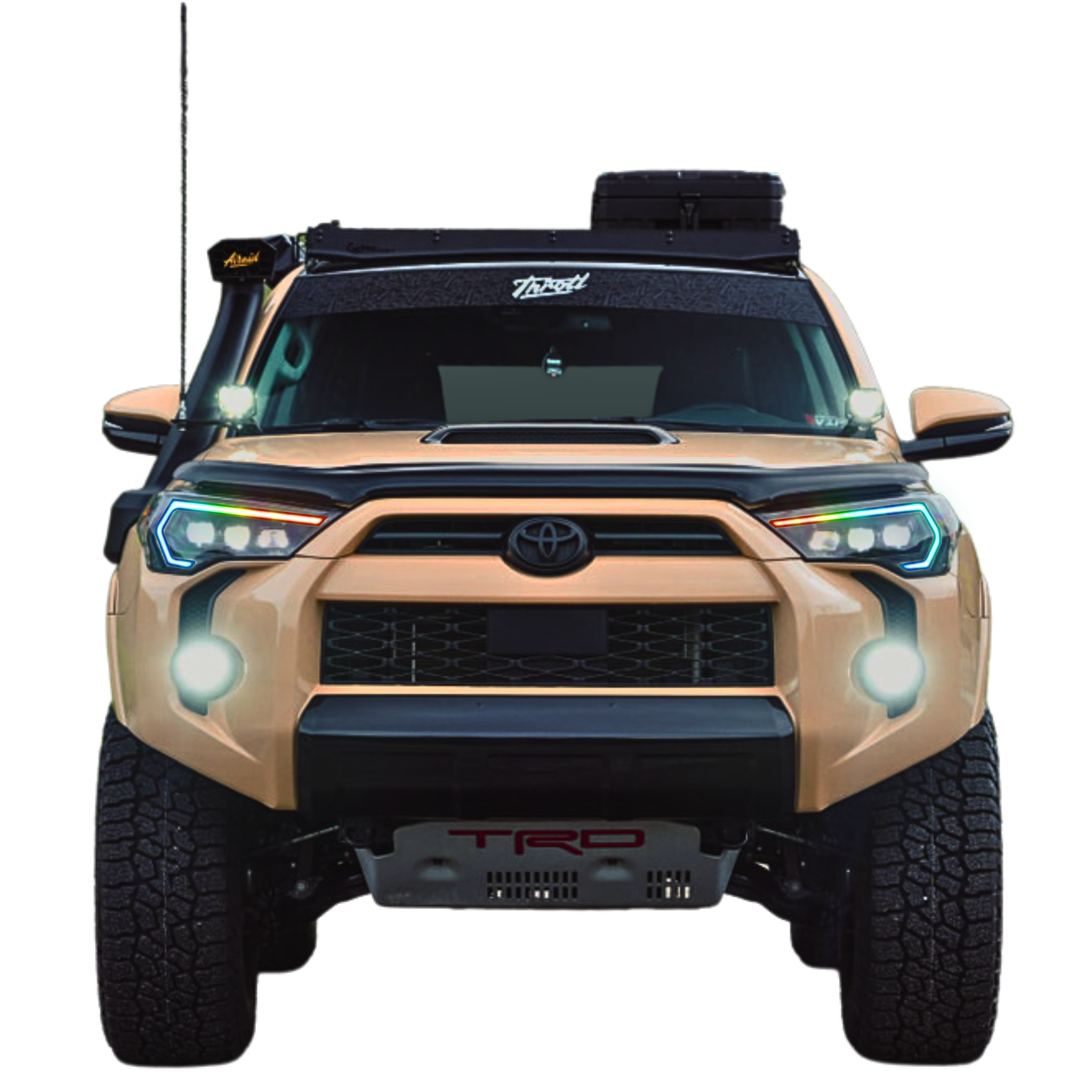 Toyota 4Runner: Multicolor Flow Series Headlights (2014-2024) | XB Morimoto β Custom Multicolor LED Lighting by RGB Halo Kits