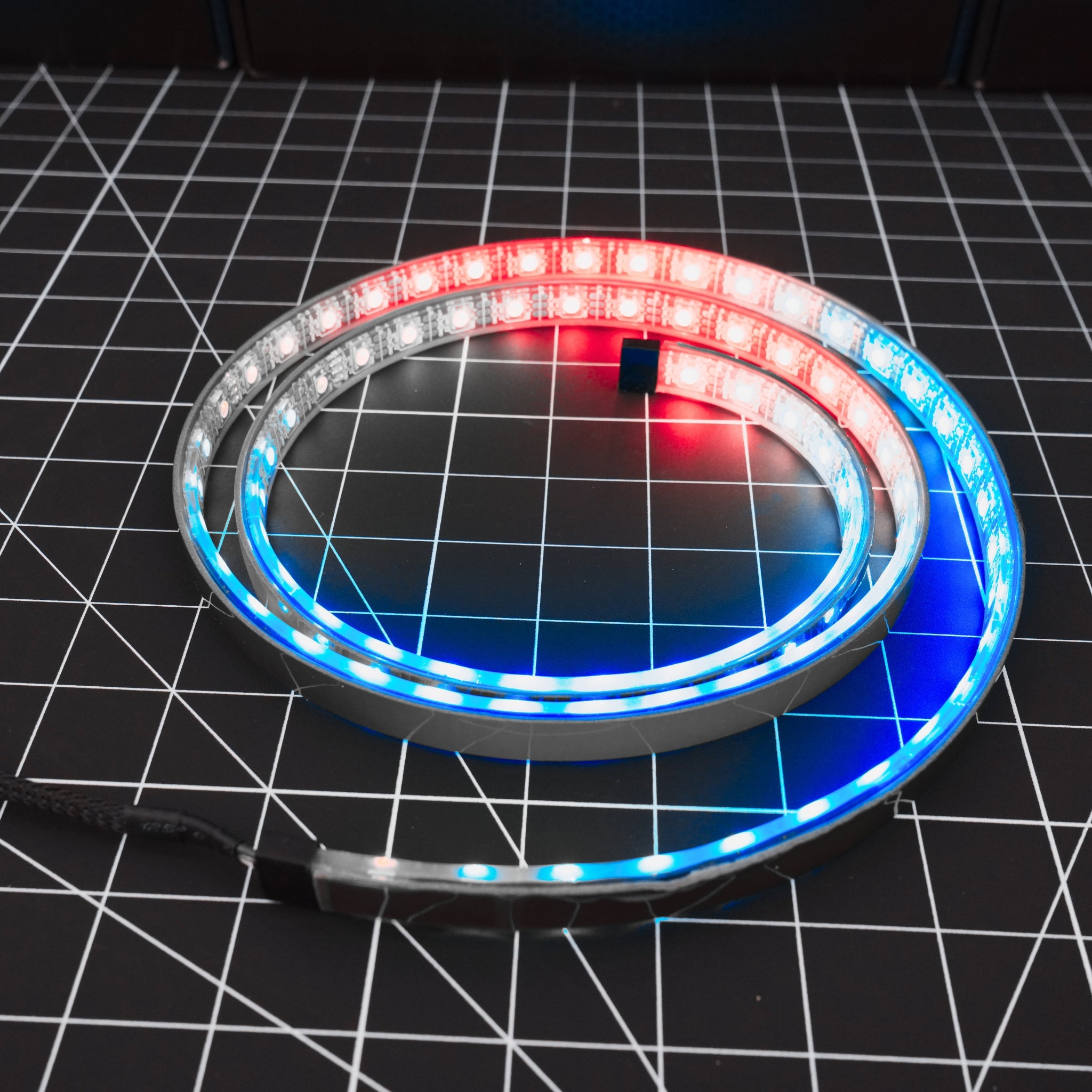100% Waterproof Flexible LED Strip | IP68 – Custom Multicolor LED Lighting by RGB Halo Kits