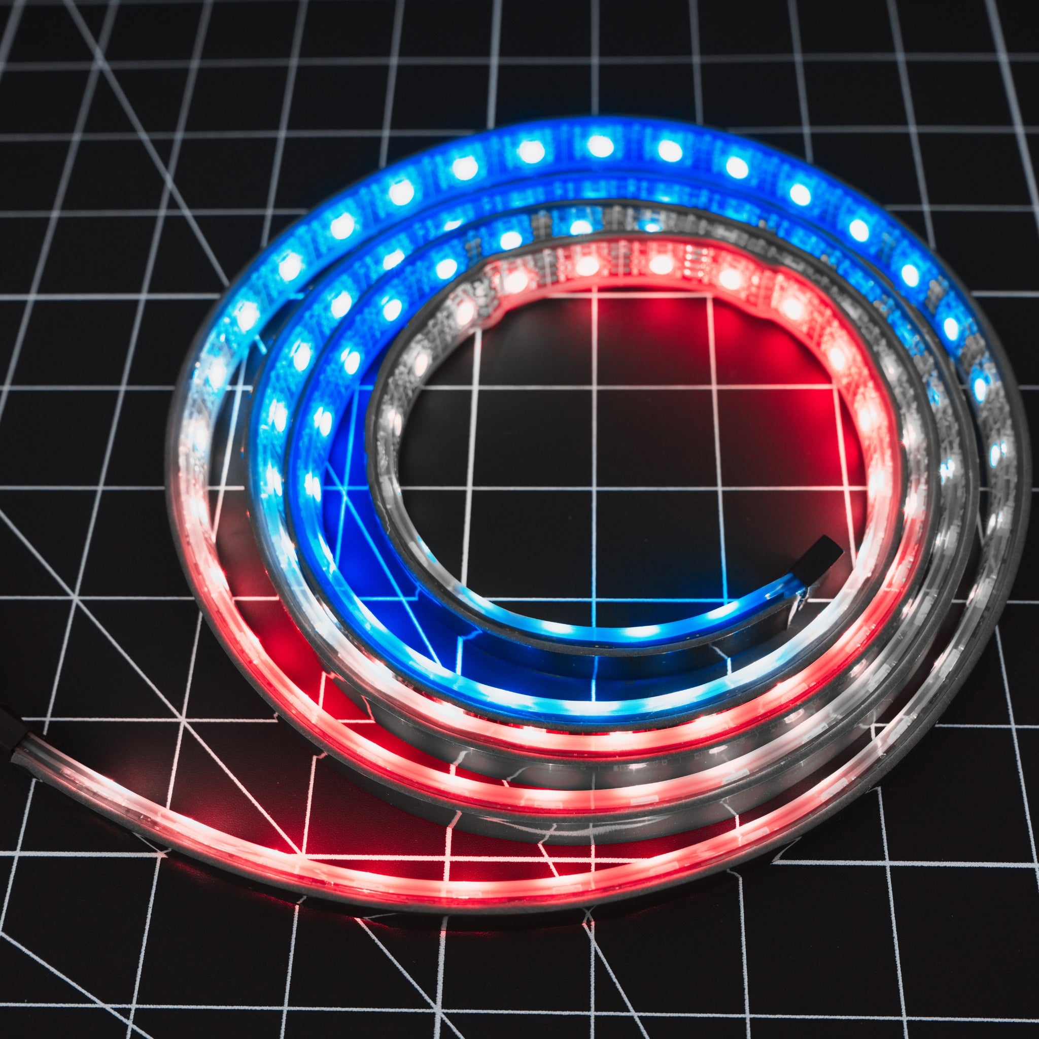 100% Waterproof Flexible LED Strip | IP68 – Custom Multicolor LED Lighting by RGB Halo Kits