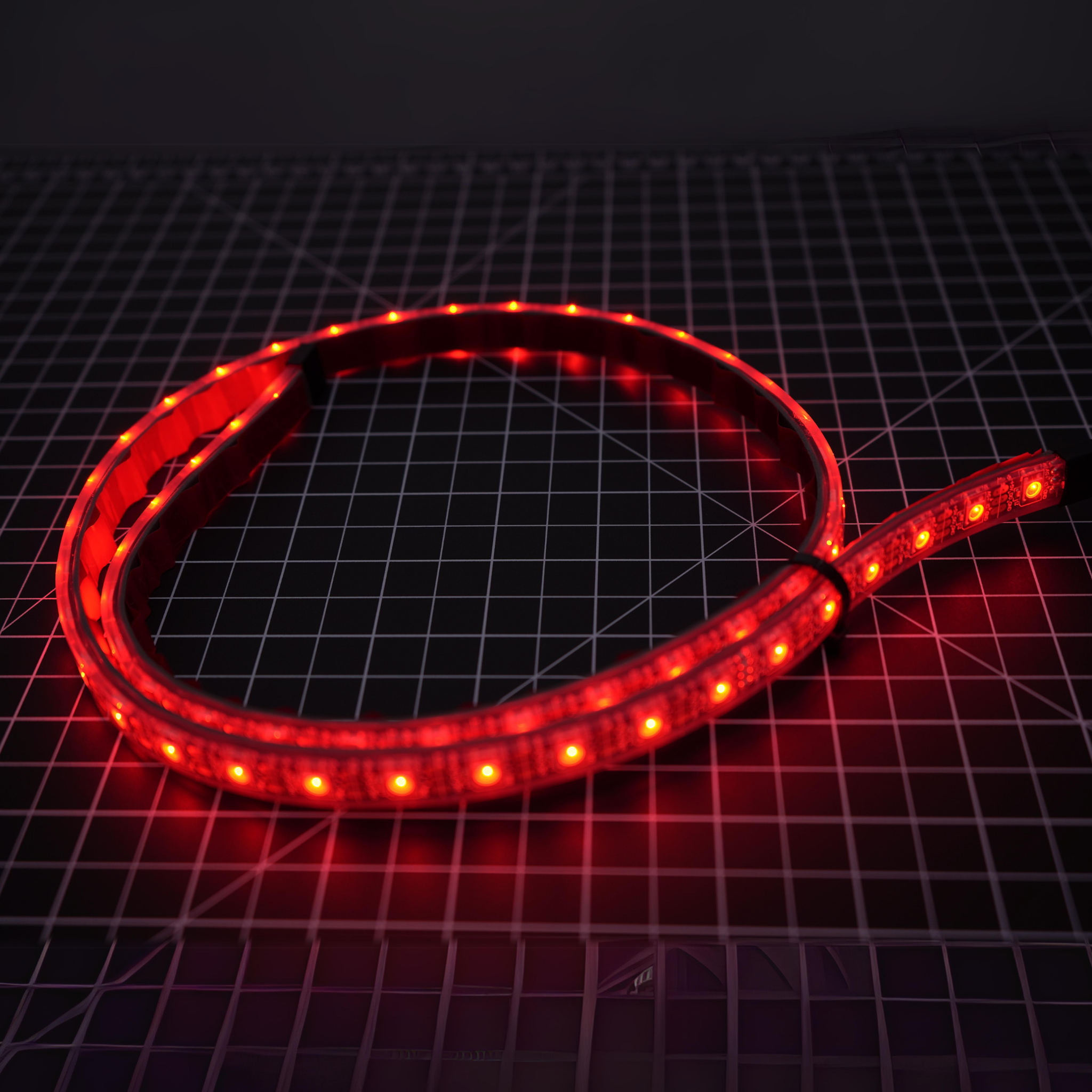 100% Waterproof Flexible LED Strip | IP68 – Custom Multicolor LED Lighting by RGB Halo Kits