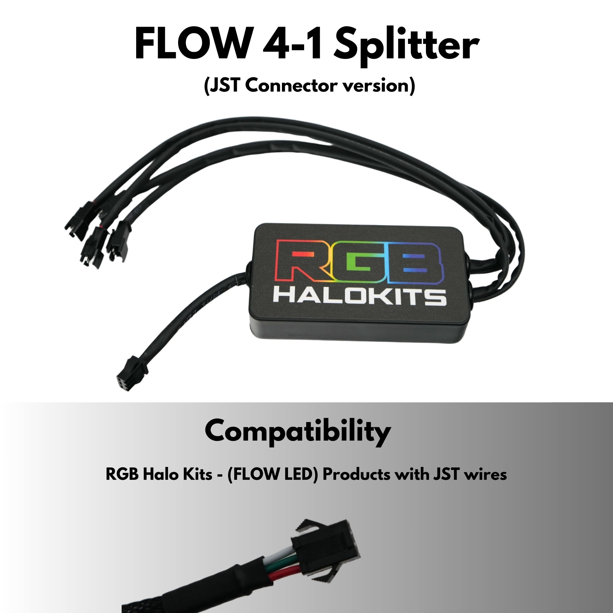 Wire Splitters (increase outputs on controller) – Custom Multicolor LED Lighting by RGB Halo Kits