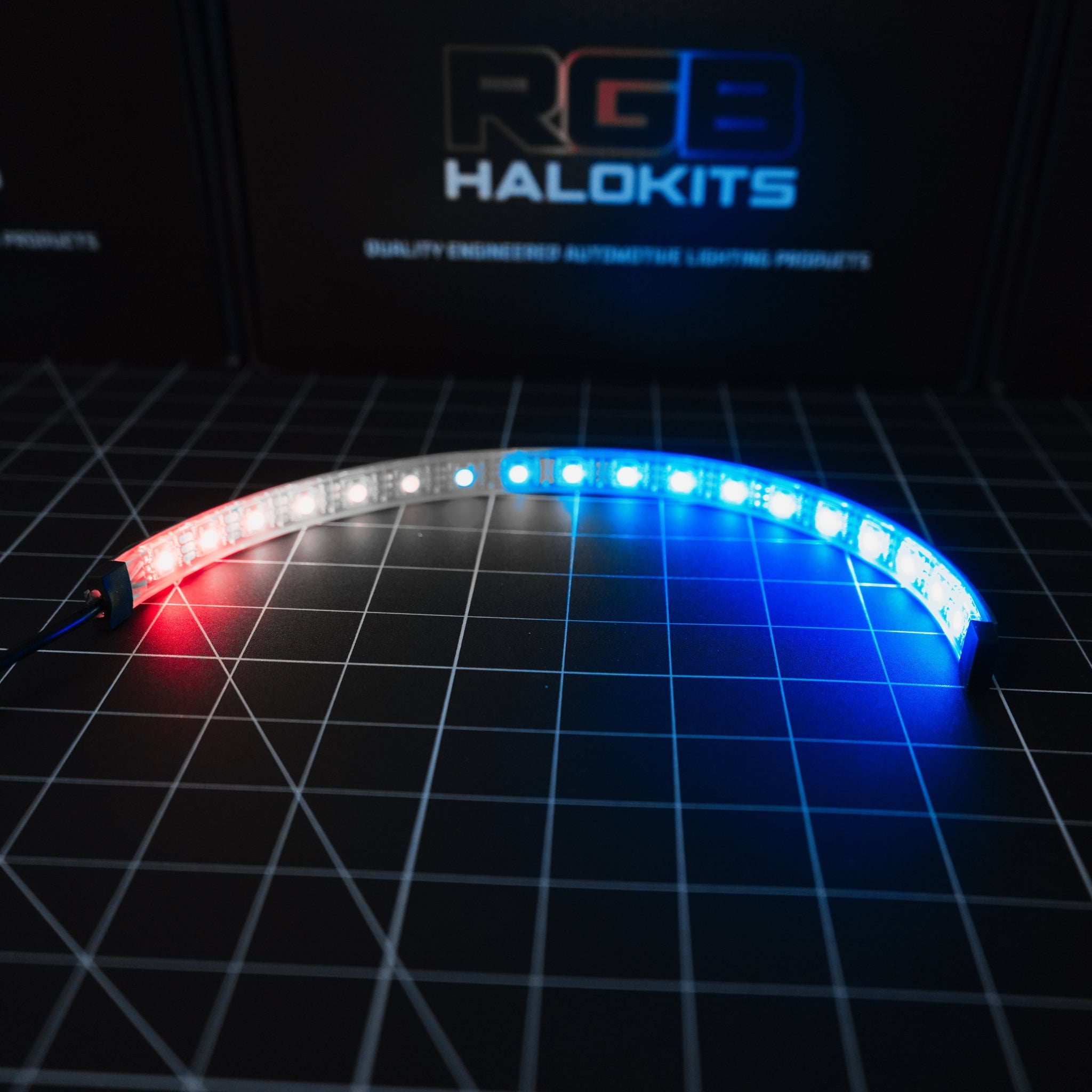 100% Waterproof Flexible LED Strip | IP68 – Custom Multicolor LED Lighting by RGB Halo Kits