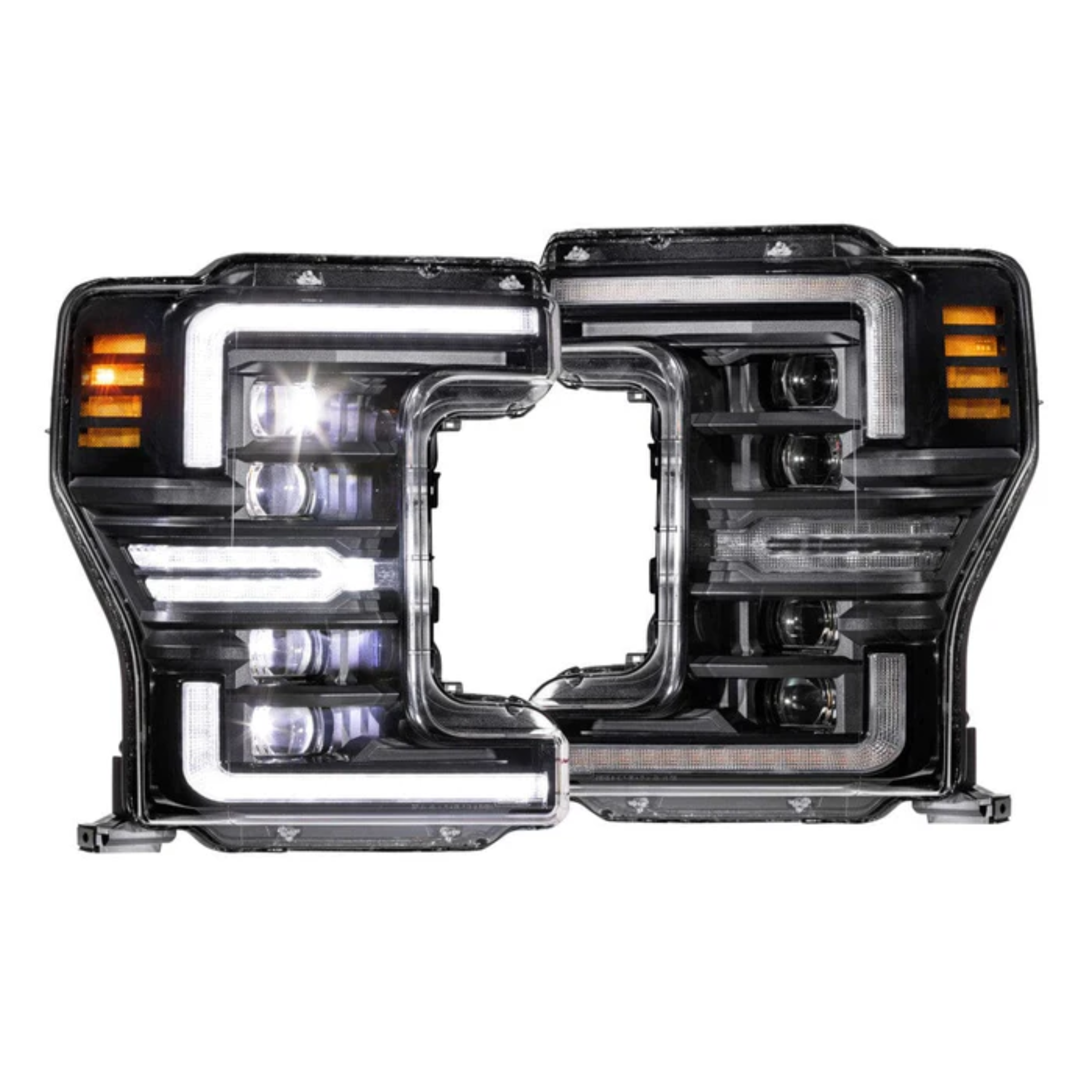 Ford Super Duty: LED HEADLIGHTS (GEN 2 2017 - 2019) | XB – Custom Multicolor LED Lighting by RGB Halo Kits